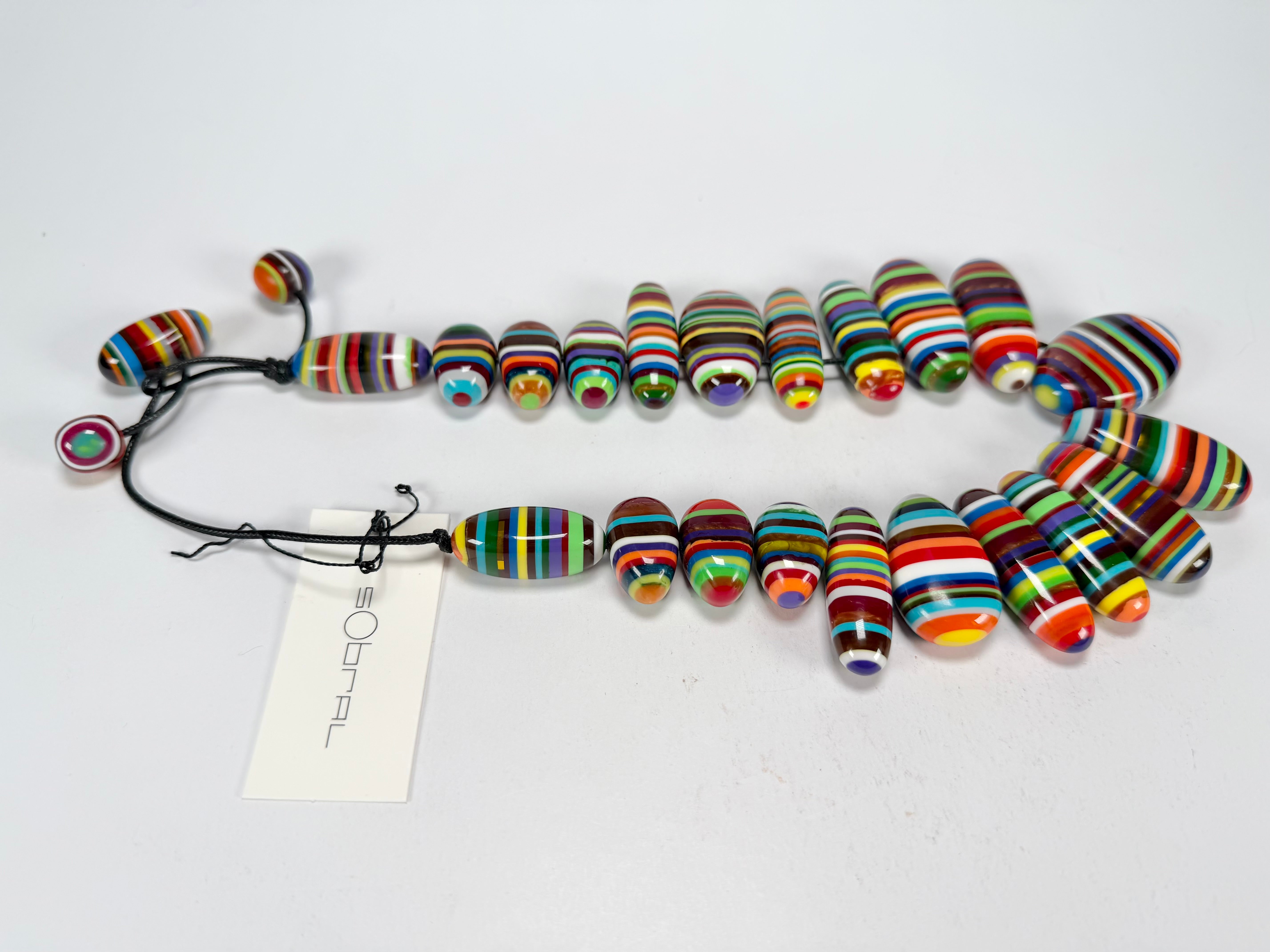 Sobral - Pop Art "Mônica" Resin Necklace ( 005412 )
