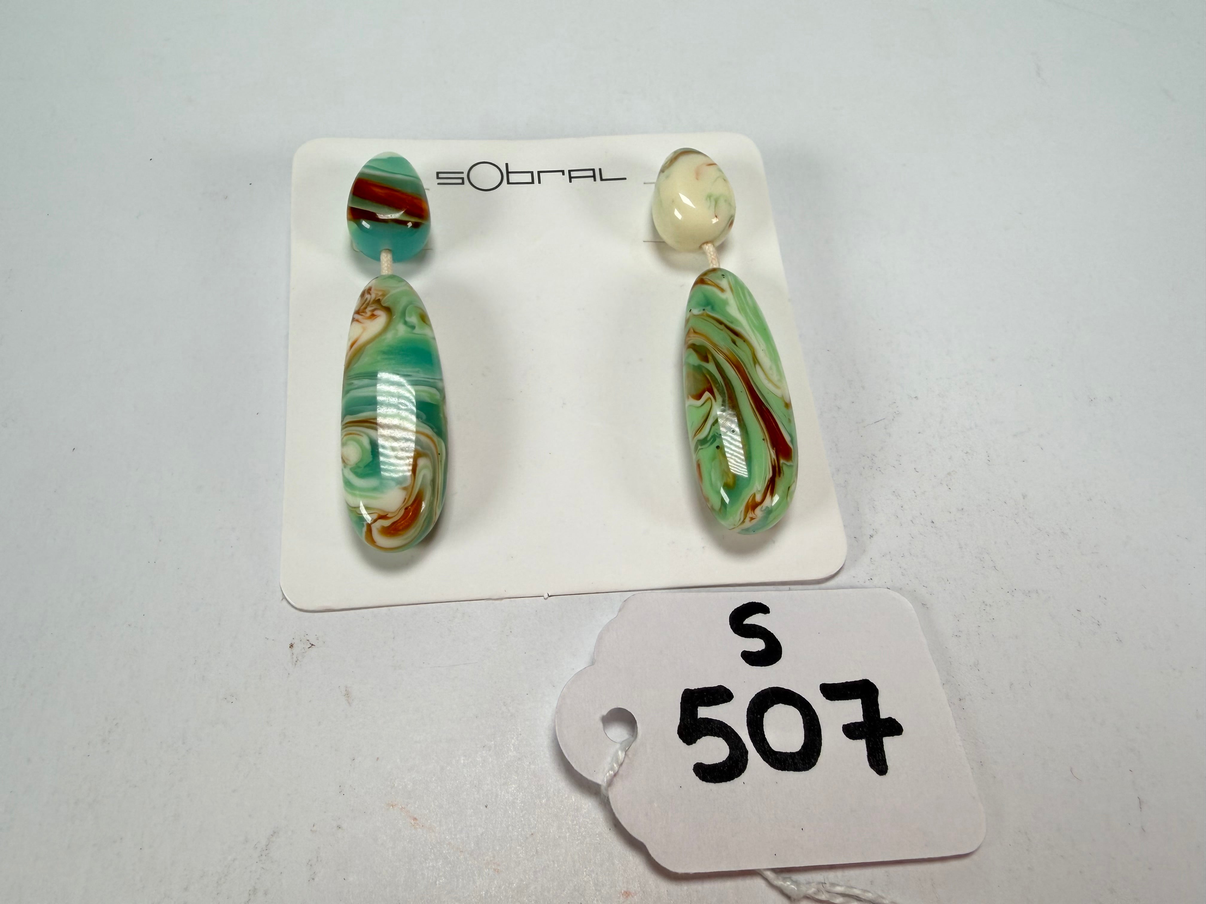 Sobral - Eteria "Caillou" Resin Earrings ( 005427 )