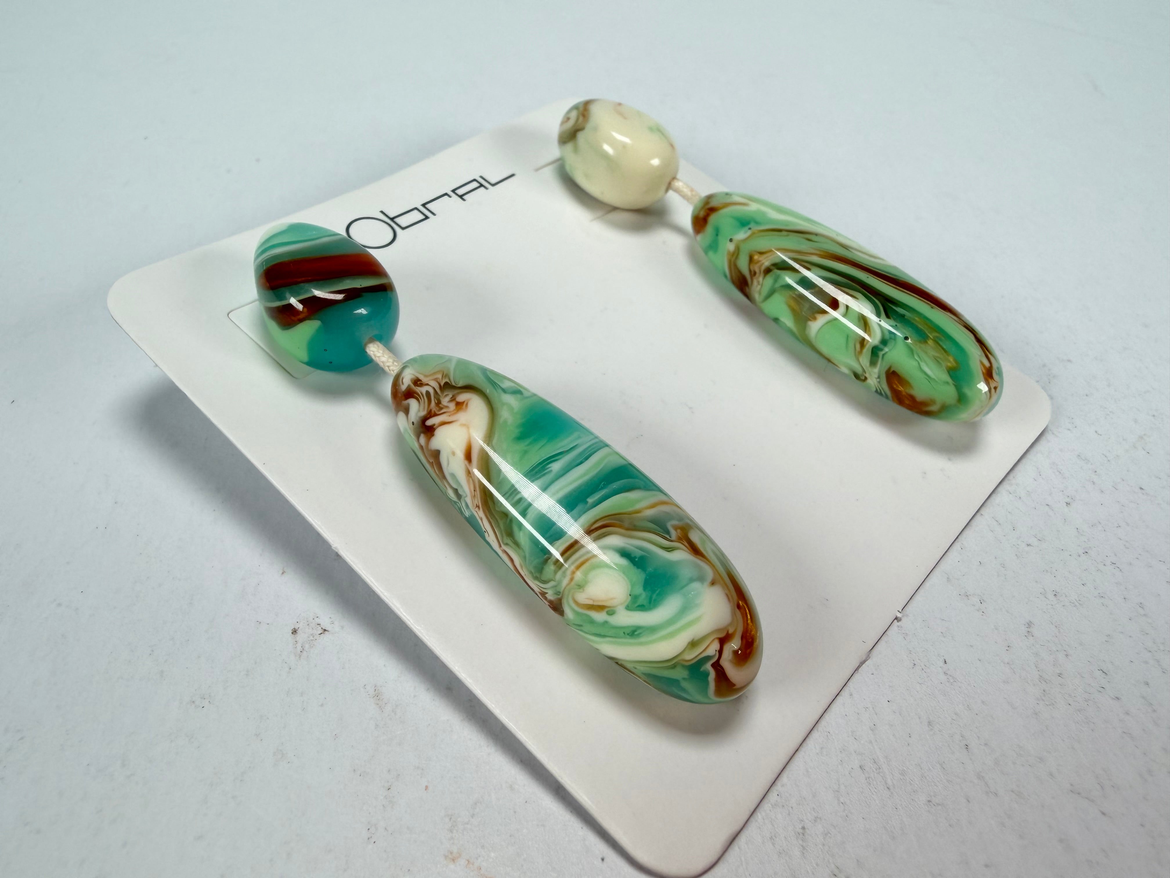 Sobral - Eteria "Caillou" Resin Earrings ( 005427 )