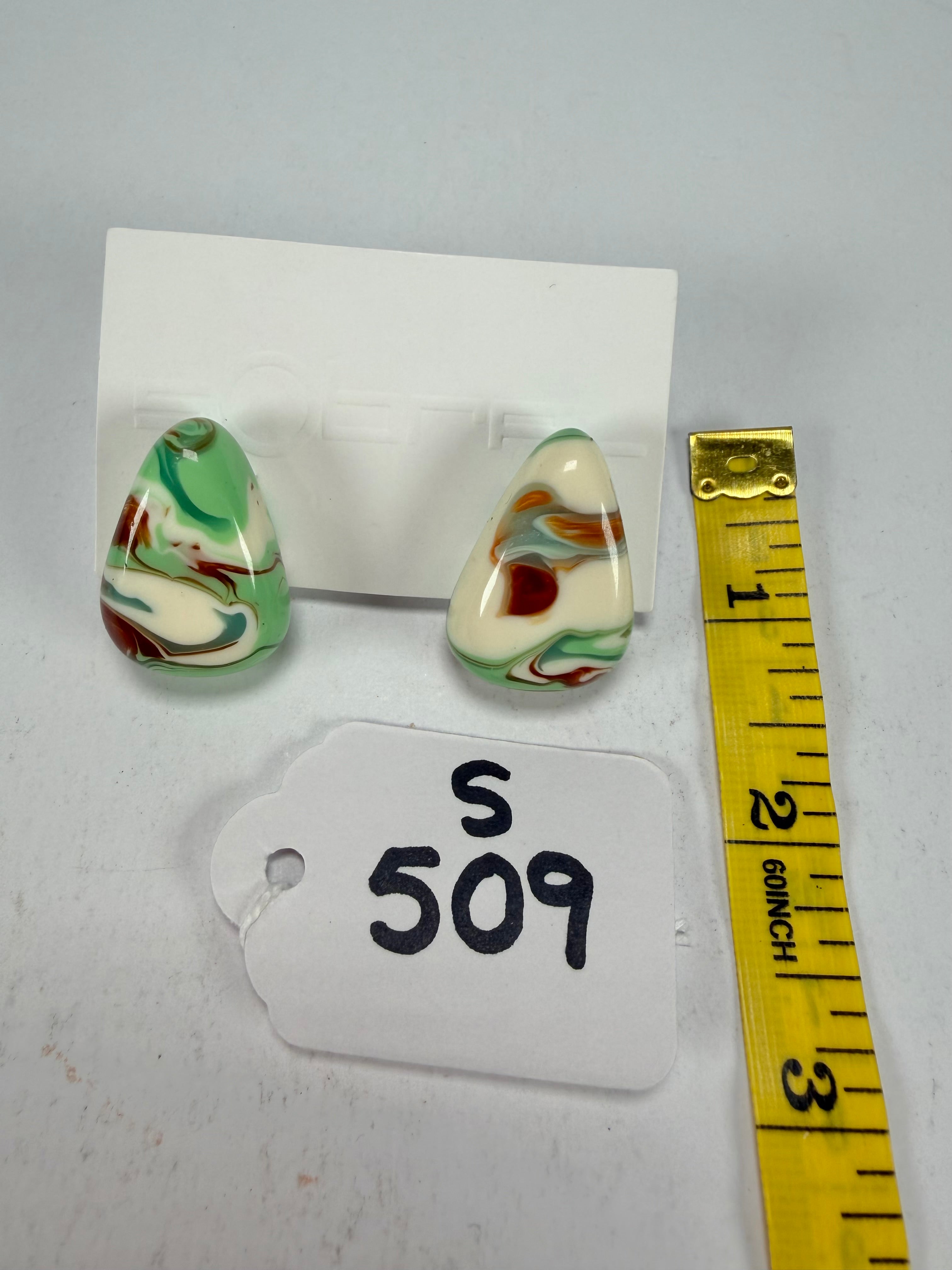 Sobral - Eteria "Nida" Resin Earrings ( 005306 )