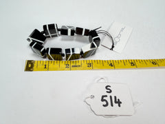 Sobral - Street "Atelie" Black Resin Bracelet ( 004706 )