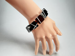 Sobral - Street "Atelie" Black Resin Bracelet ( 004706 )