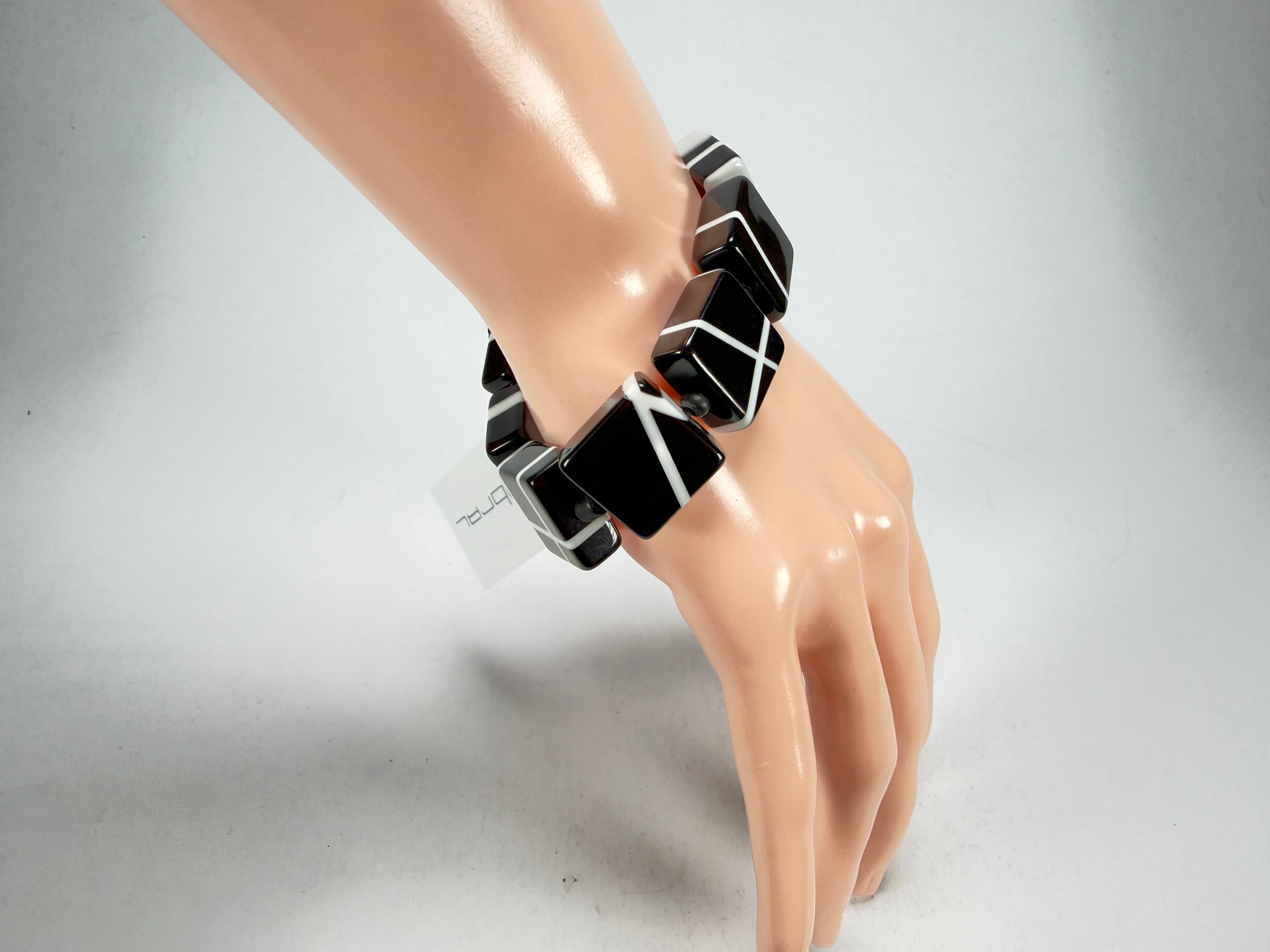 Sobral - Street "Atelie" Black Resin Bracelet ( 004706 )