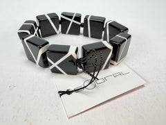 Sobral - Street "Atelie" Black Resin Bracelet ( 004706 )