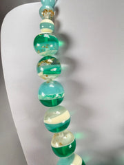 Sobral - Planets "Jupiter" Neptune Resin Necklace ( 005453 )