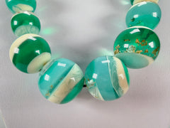 Sobral - Planets "Jupiter" Neptune Resin Necklace ( 005453 )