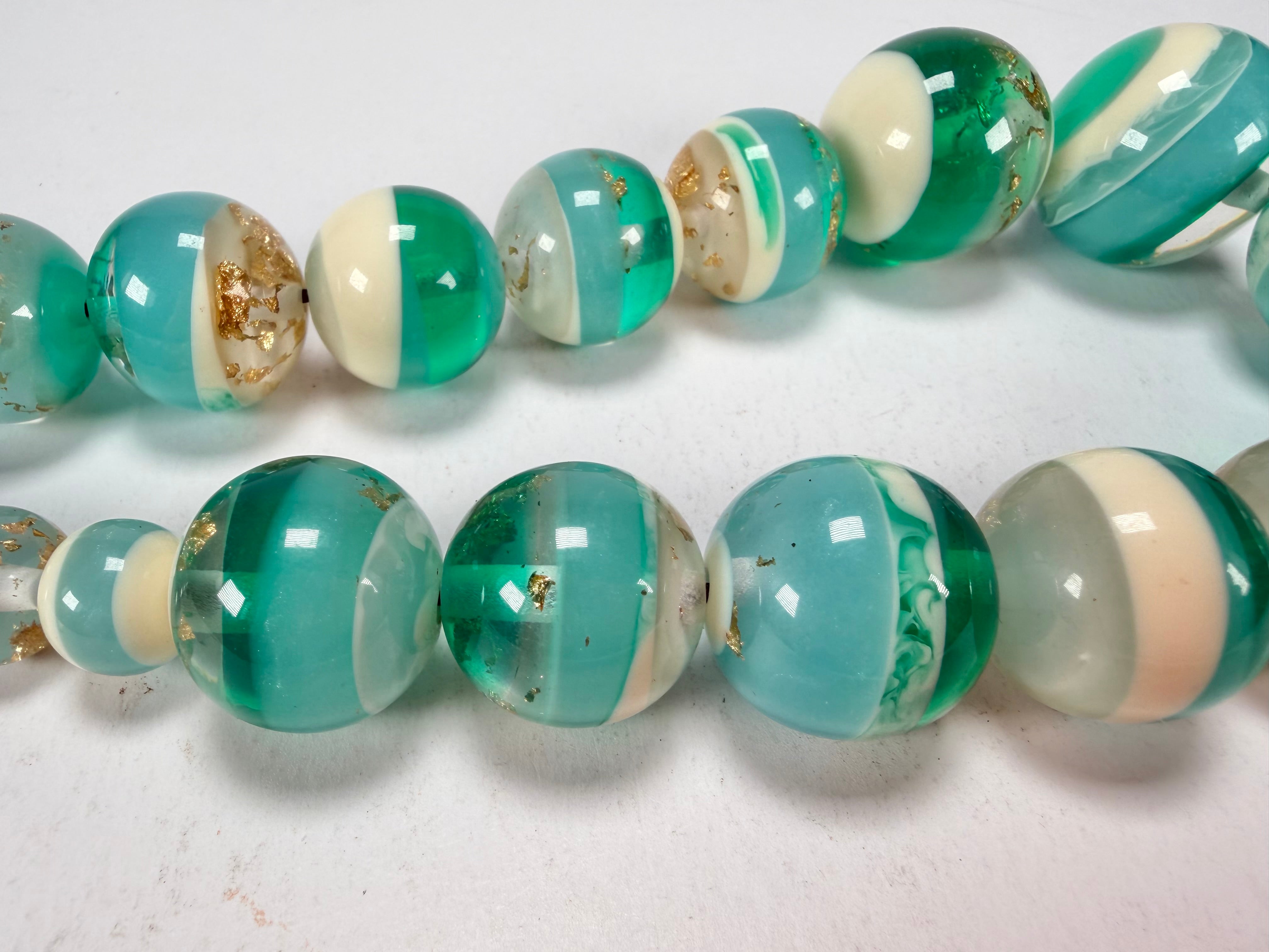 Sobral - Planets "Jupiter" Neptune Resin Necklace ( 005453 )