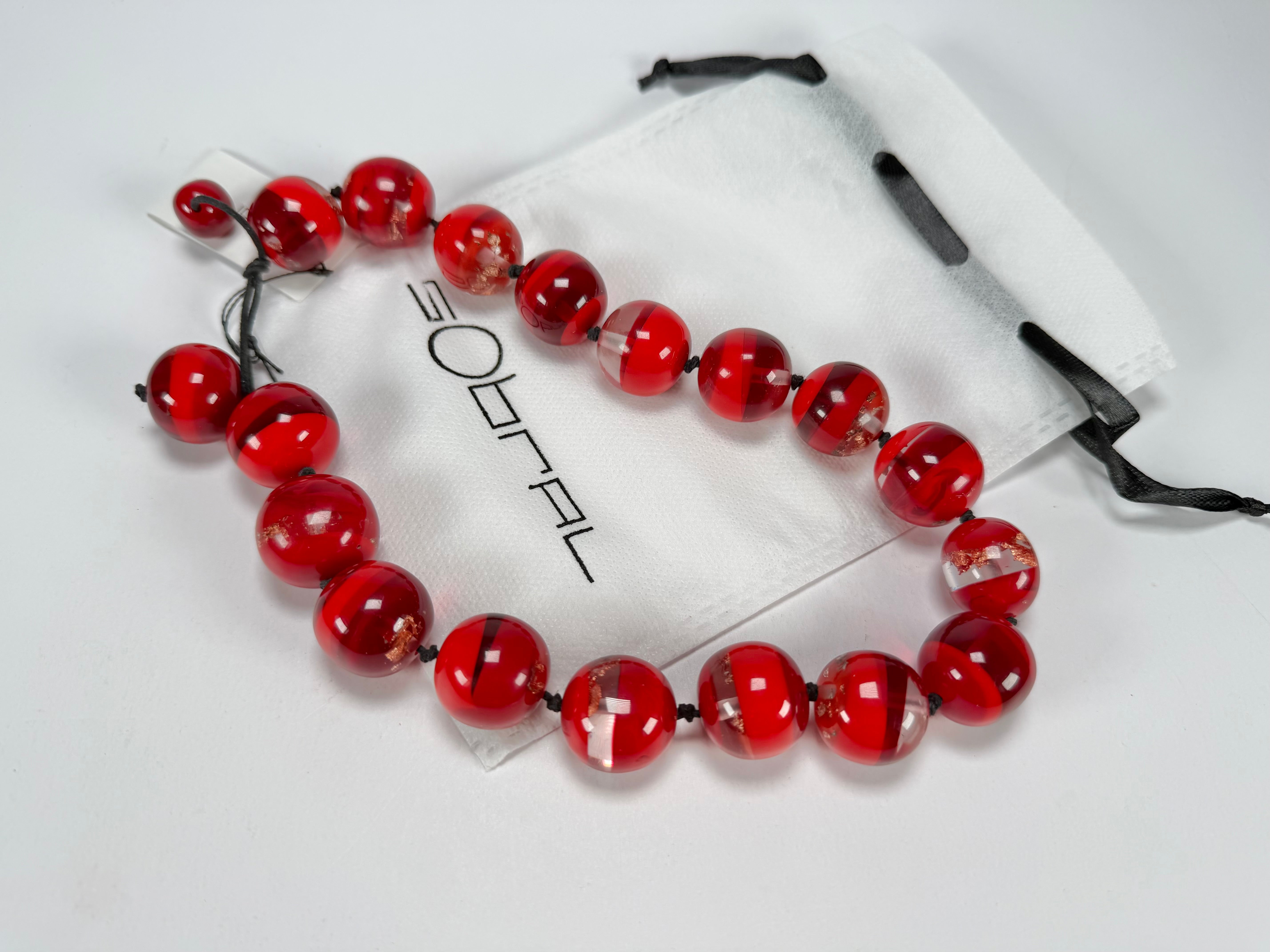 Sobral - Planets "Mars" Studio Creation Resin Necklace ( 000000 )