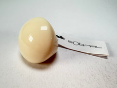 Sobral - Mix 2023 "Sintonia" Marfim Cream Resin Ring ( 003598 ) - Size UK M / US 6