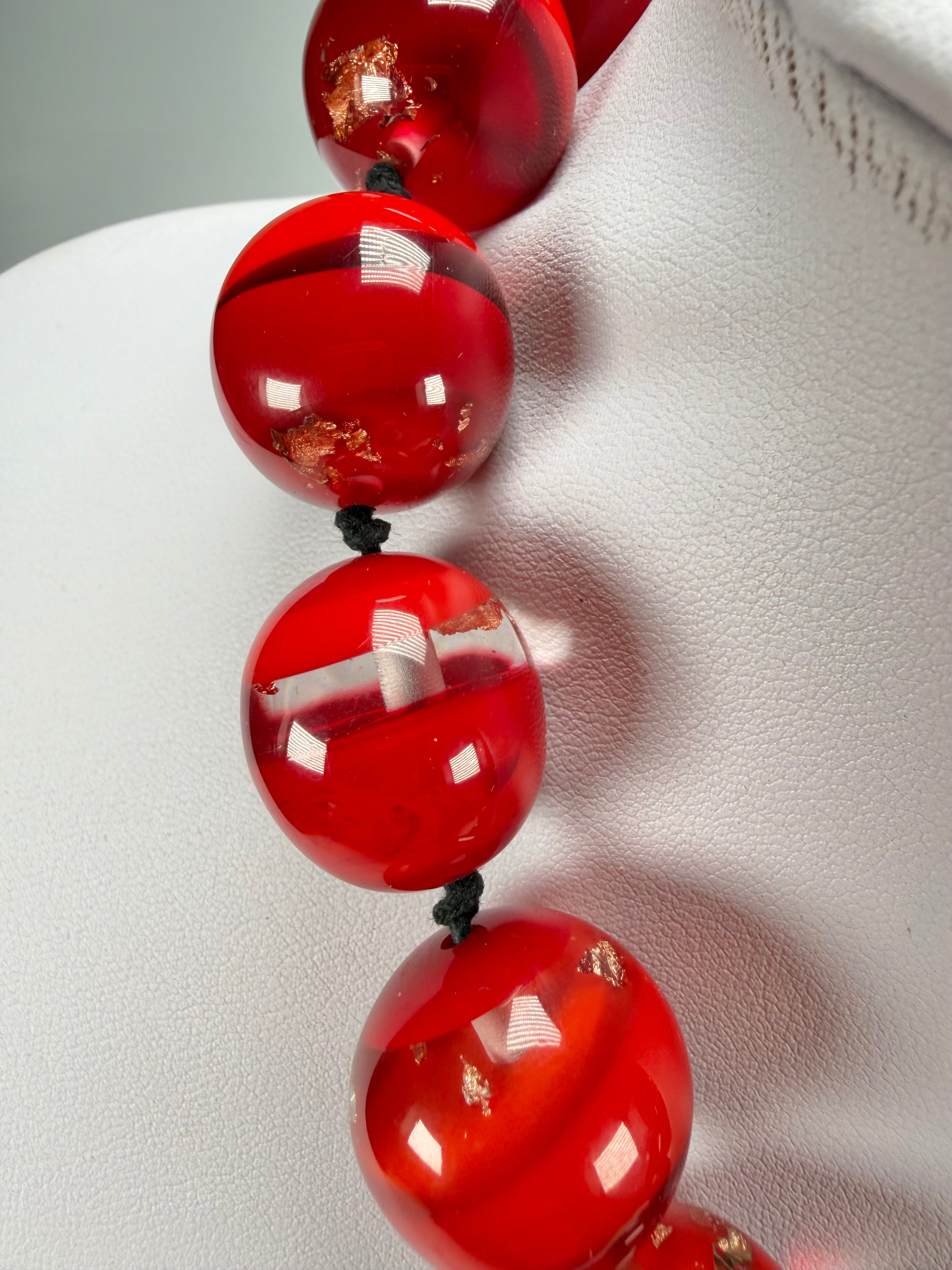 Sobral - Planets "Mars" Studio Creation Resin Necklace ( 000000 )