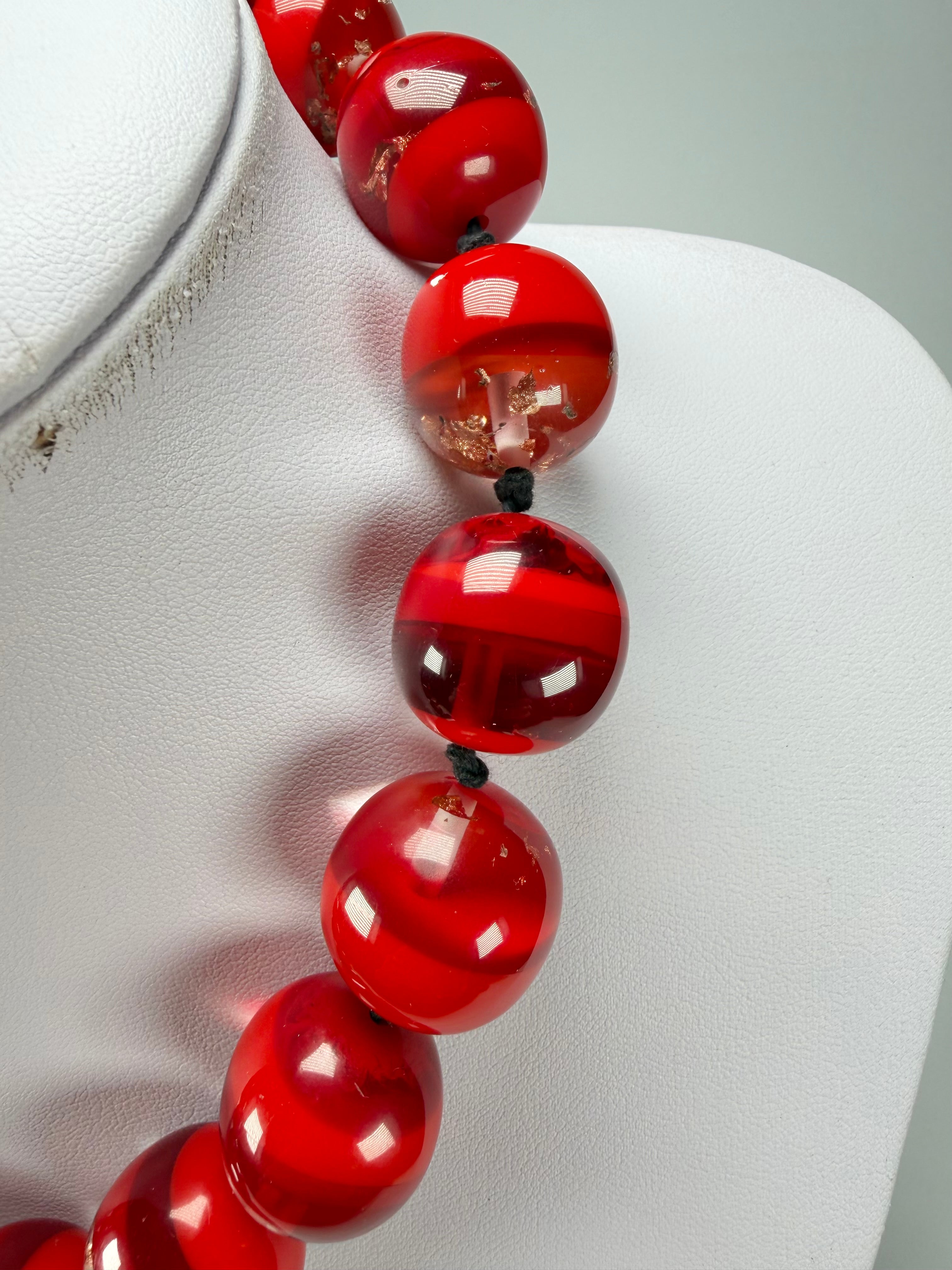 Sobral - Planets "Mars" Studio Creation Resin Necklace ( 000000 )