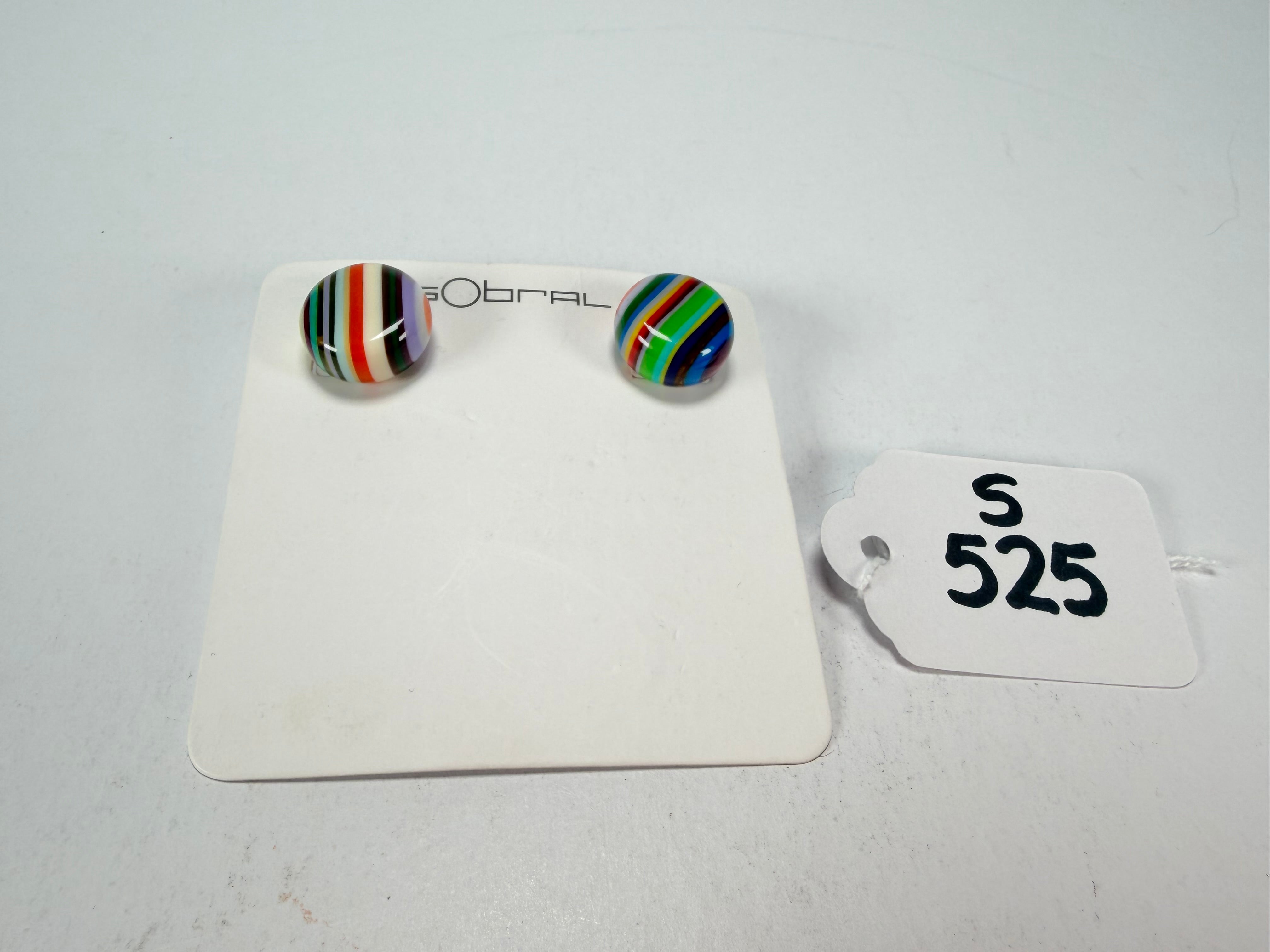 Sobral - Pop Art "Dots" Resin Earrings ( 005355 )