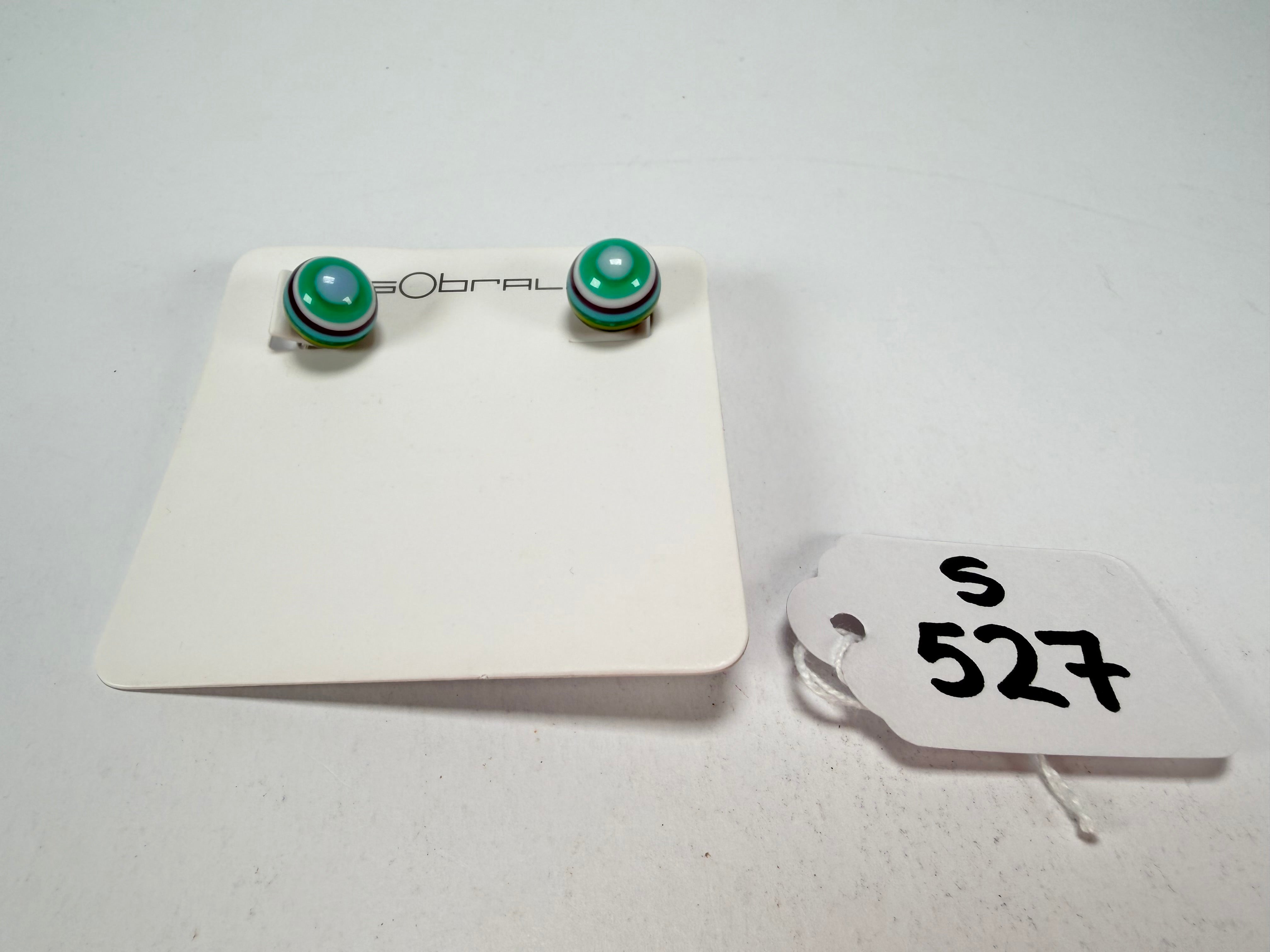 Sobral - Pop Art "Orbitalis" Resin Earrings ( 005456 )