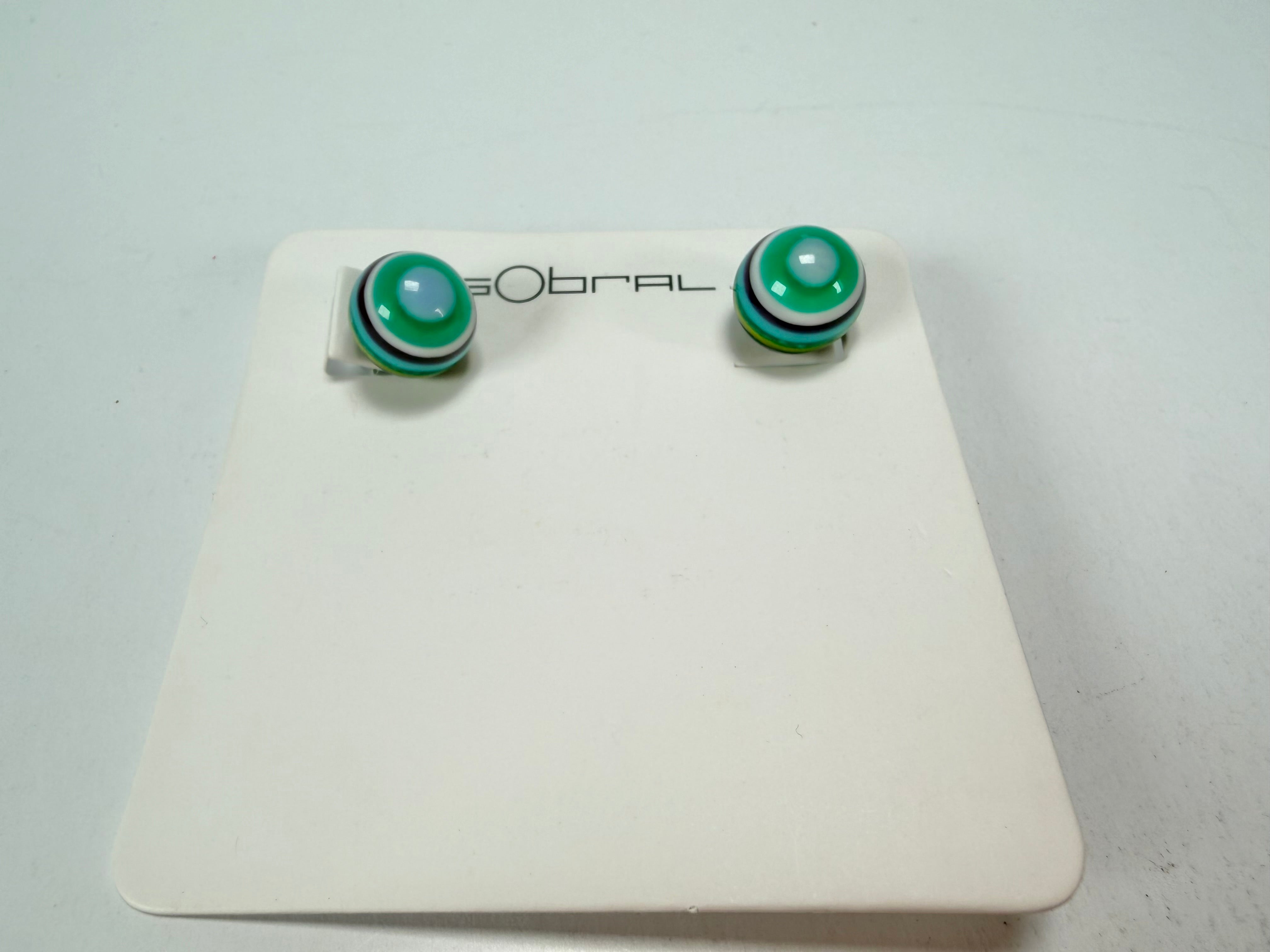 Sobral - Pop Art "Orbitalis" Resin Earrings ( 005456 )