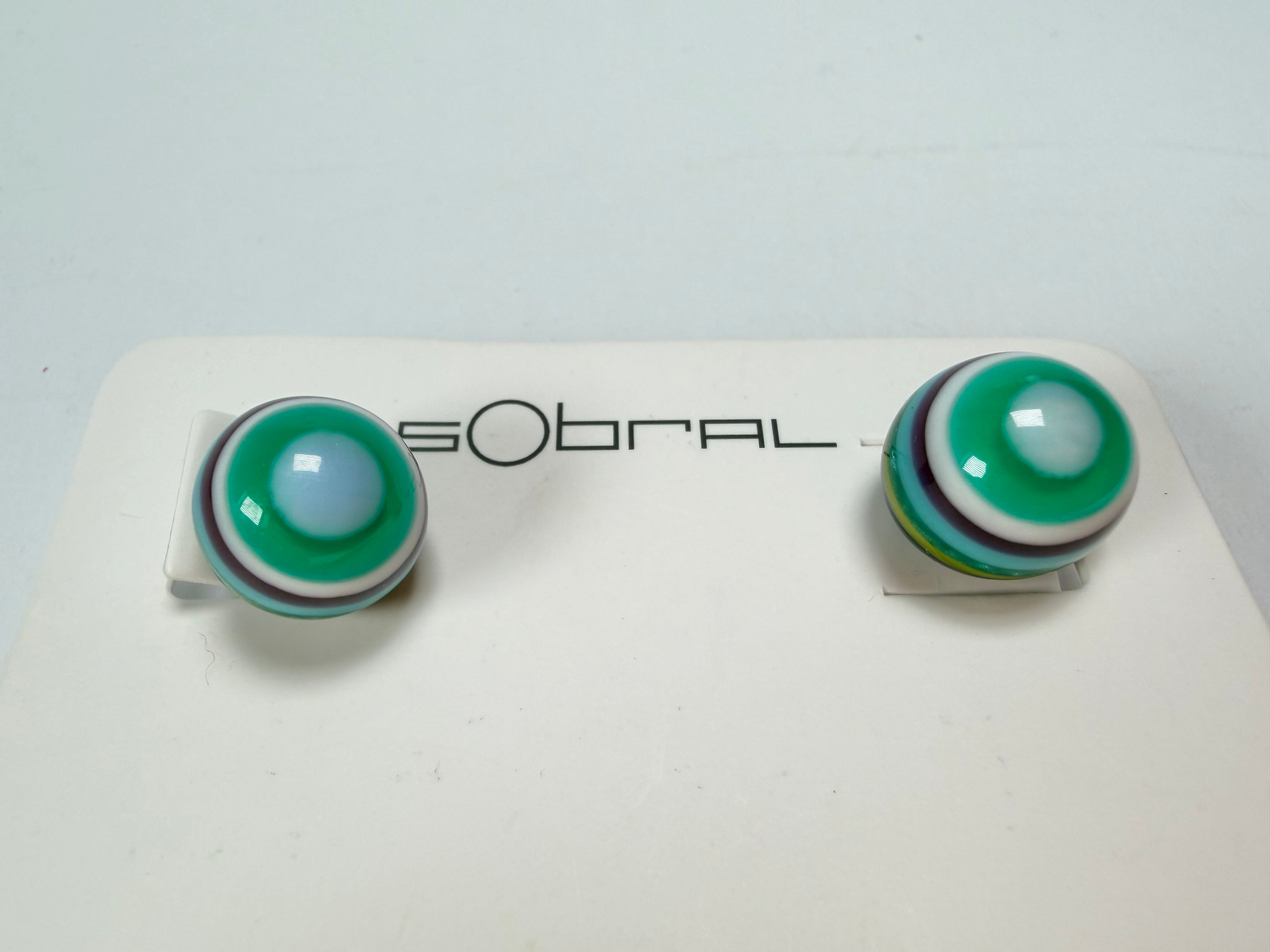 Sobral - Pop Art "Orbitalis" Resin Earrings ( 005456 )