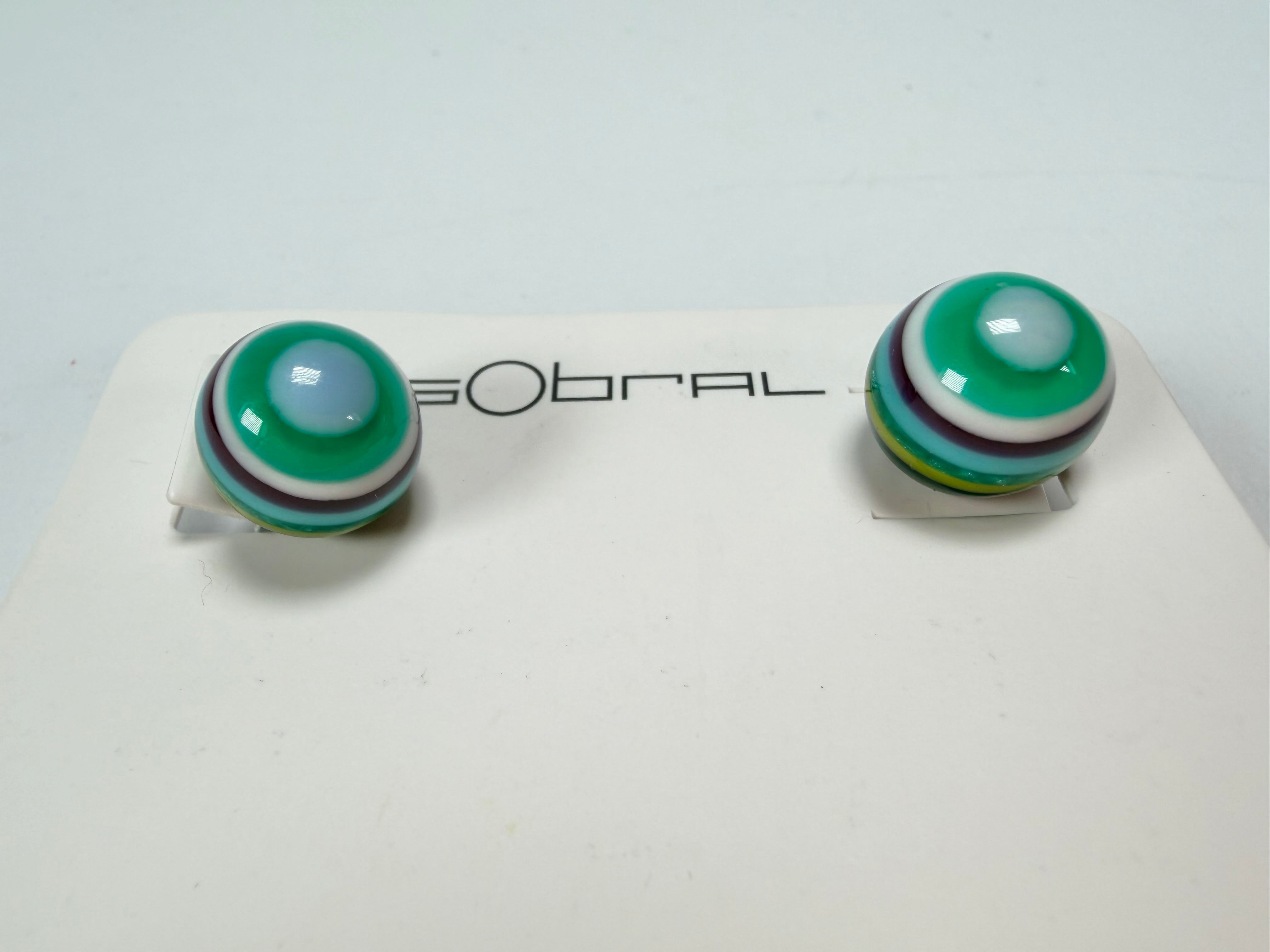 Sobral - Pop Art "Orbitalis" Resin Earrings ( 005456 )
