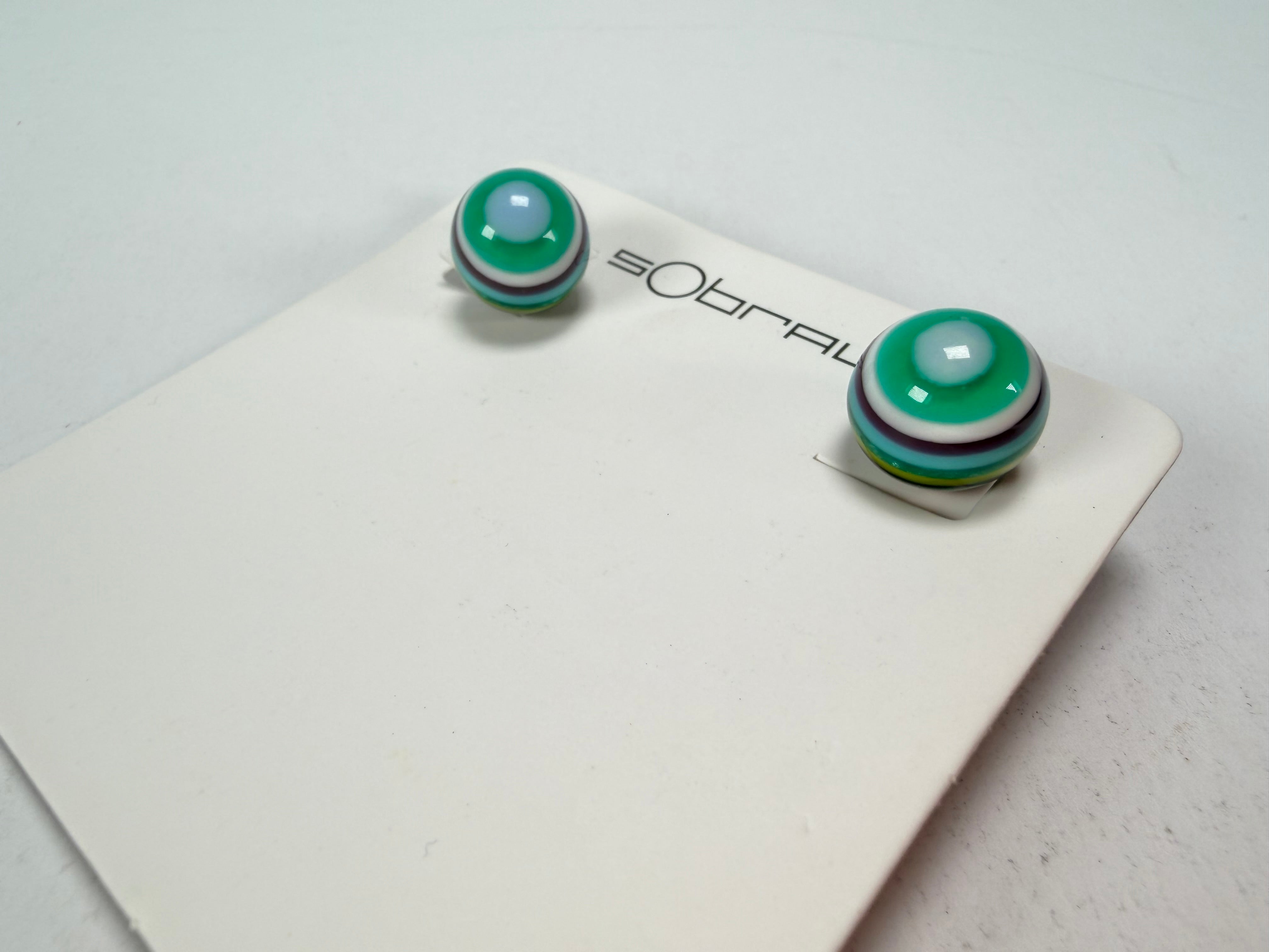 Sobral - Pop Art "Orbitalis" Resin Earrings ( 005456 )