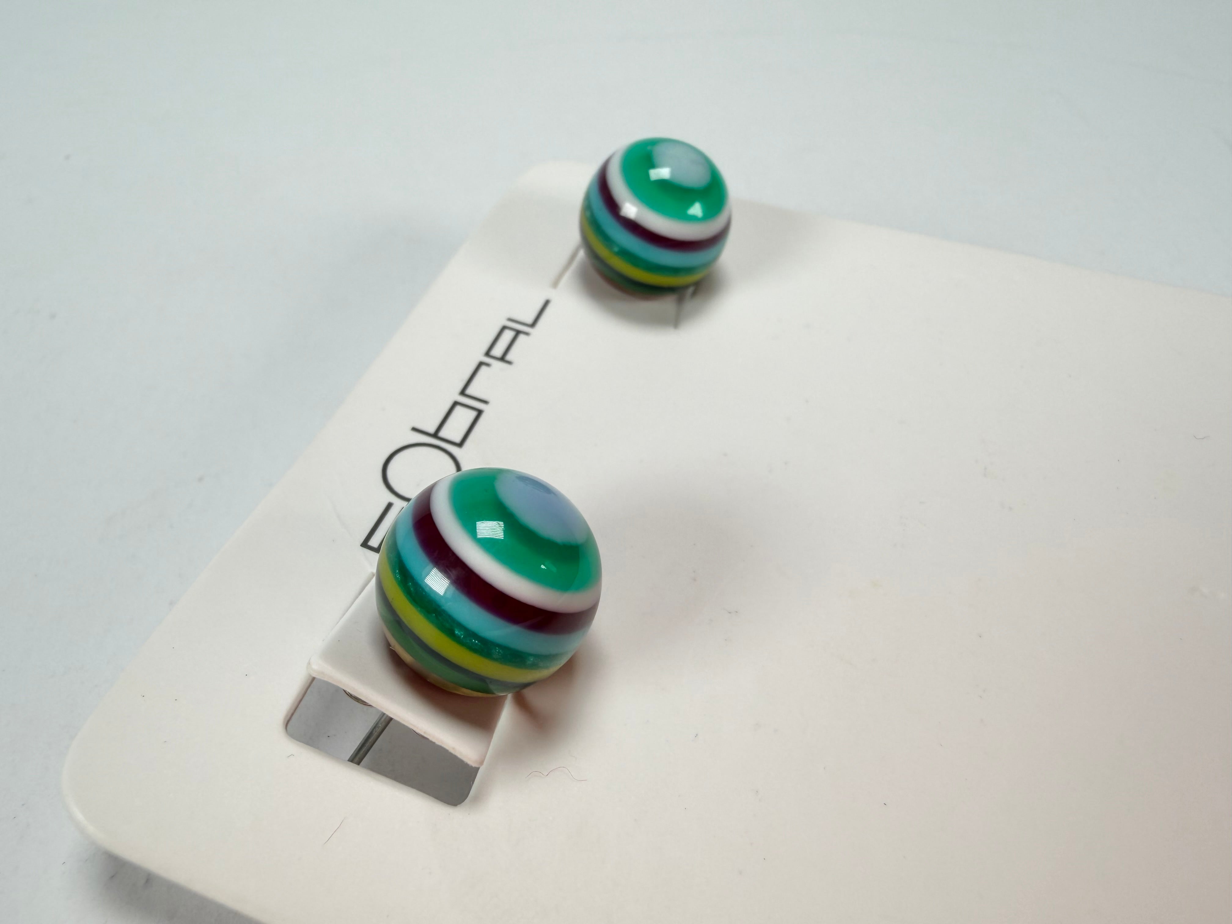 Sobral - Pop Art "Orbitalis" Resin Earrings ( 005456 )