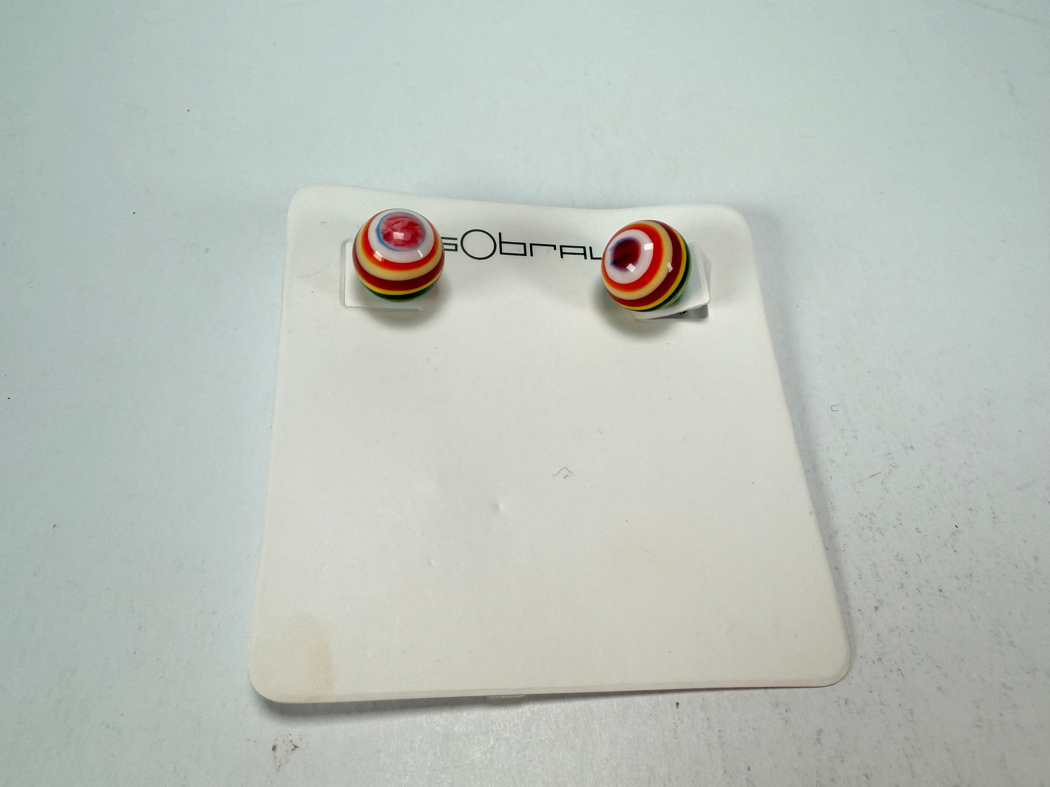 Sobral - Pop Art "Orbitalis" Resin Earrings ( 005456 )