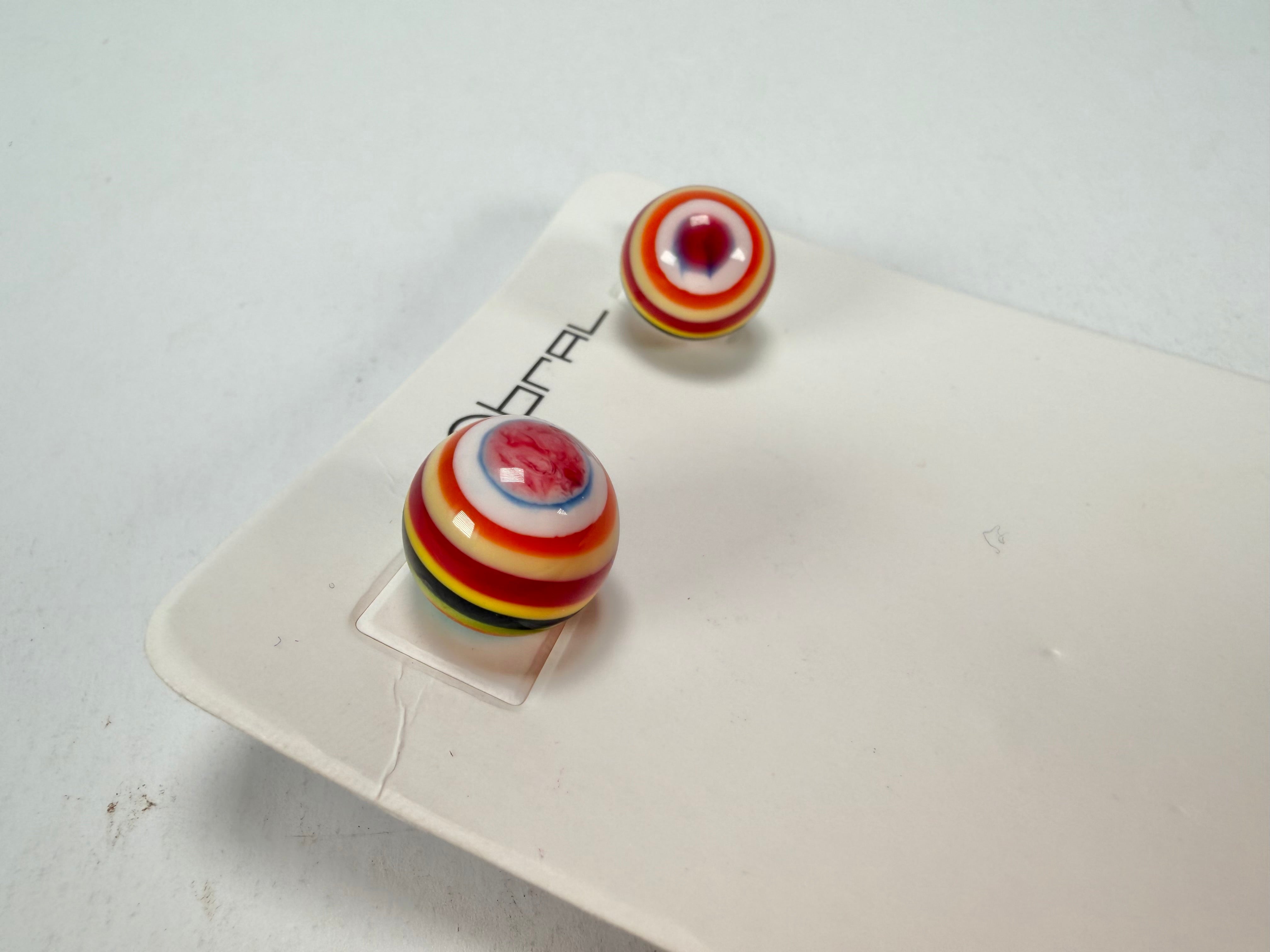 Sobral - Pop Art "Orbitalis" Resin Earrings ( 005456 )