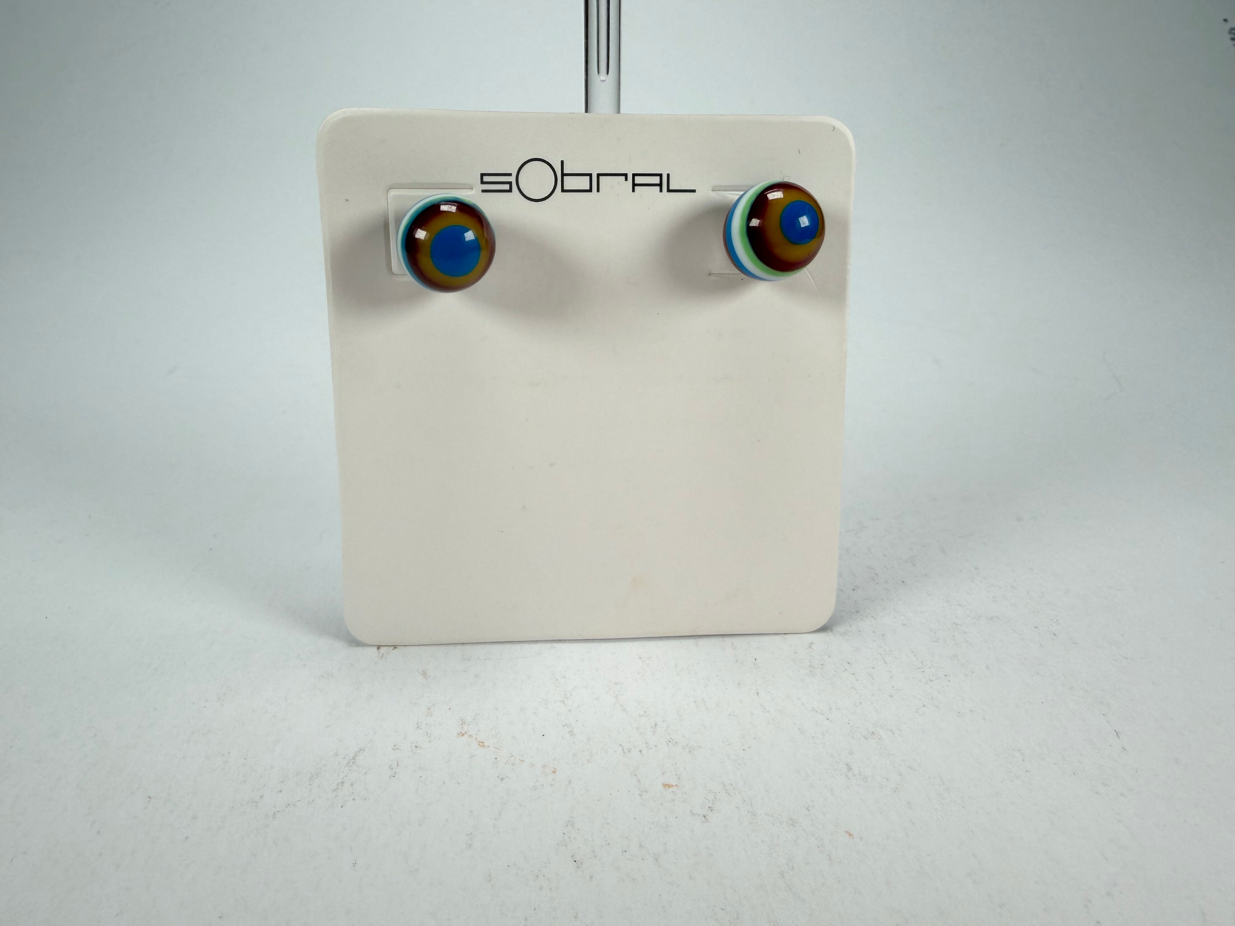 Sobral - Pop Art "Orbitalis" Resin Earrings ( 005456 )