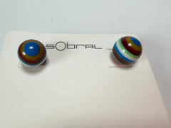 Sobral - Pop Art "Orbitalis" Resin Earrings ( 005456 )