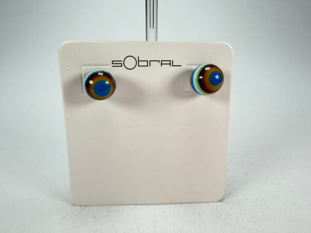 Sobral - Pop Art "Orbitalis" Resin Earrings ( 005456 )