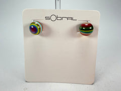 Sobral - Pop Art "Orbitalis" Resin Earrings ( 005456 )