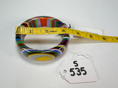 Sobral - Pop Art "PB24" Solid Resin Bangle ( 003813 )