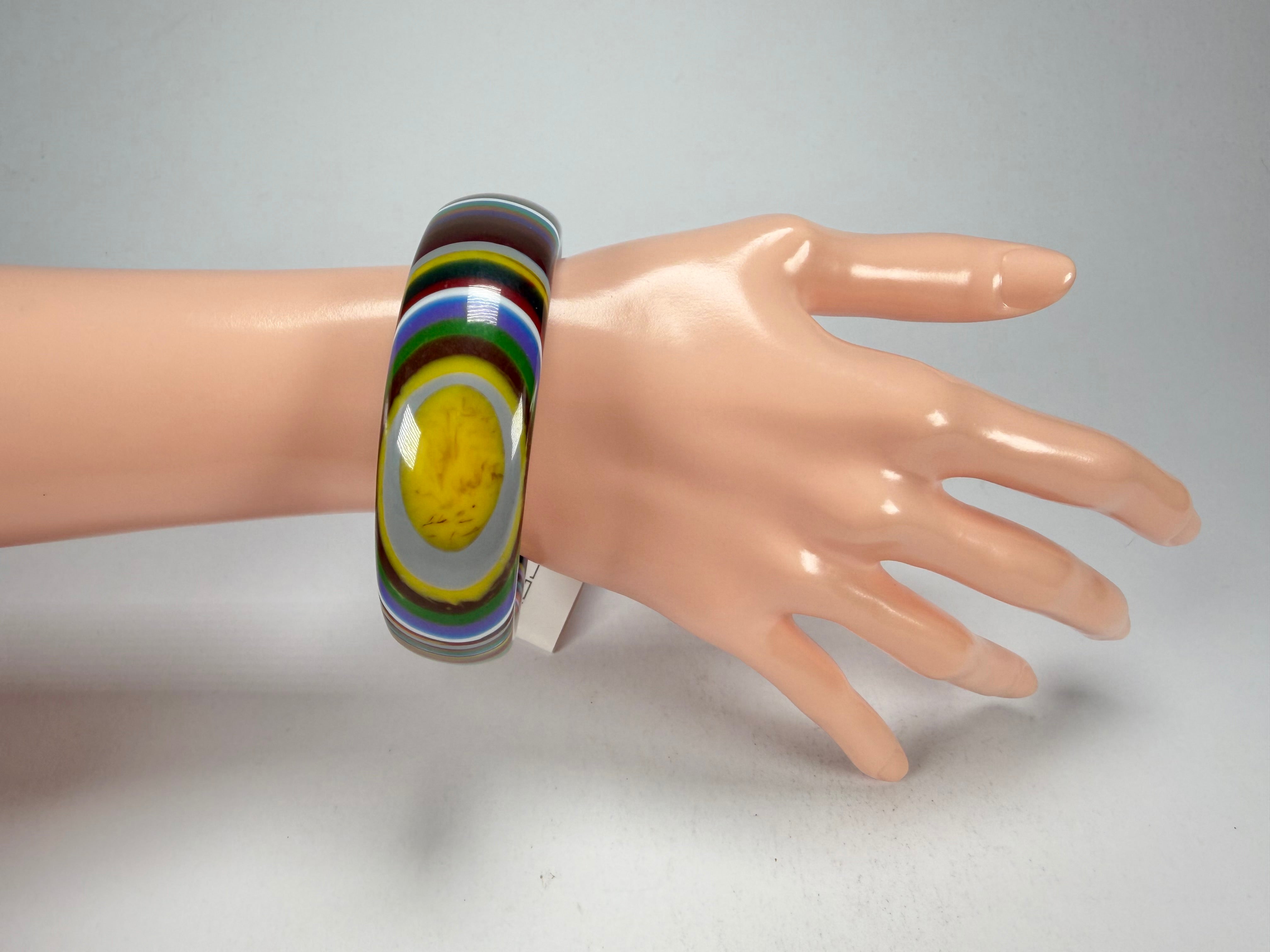 Sobral - Pop Art "PB24" Solid Resin Bangle ( 003813 )