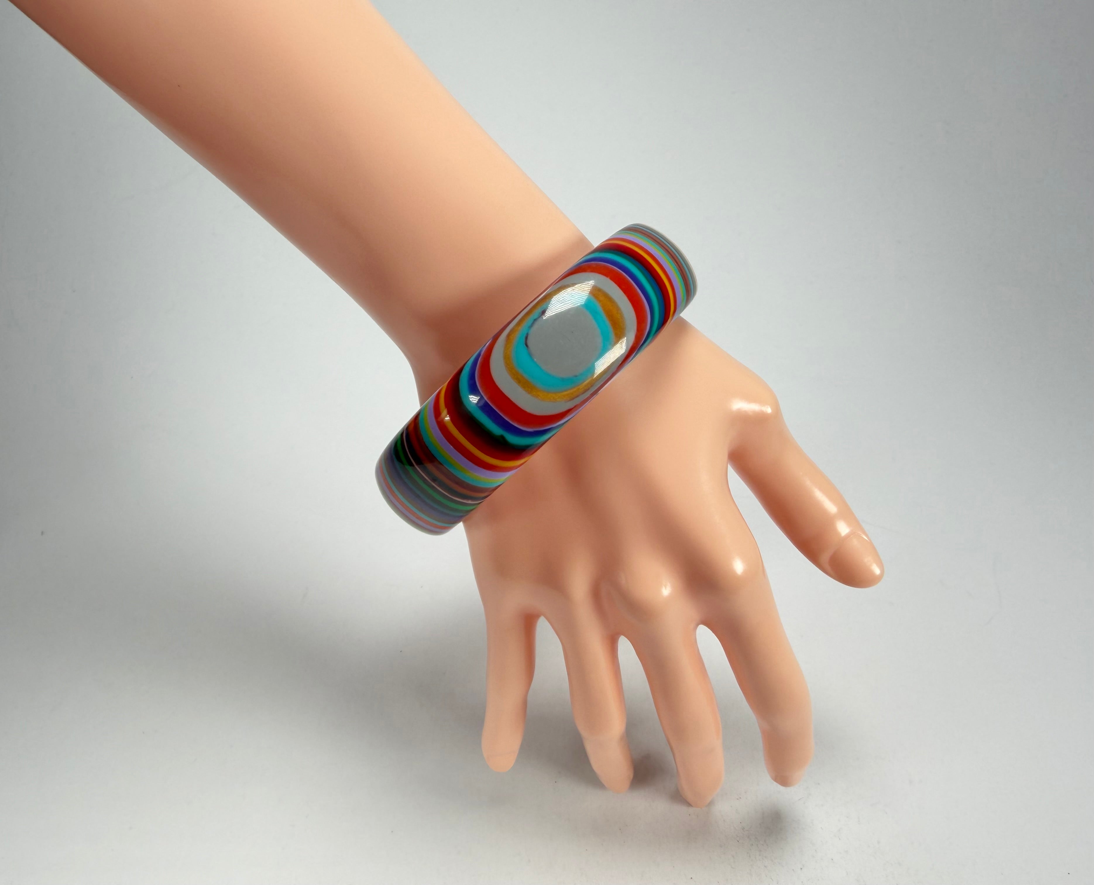 Sobral - Pop Art "PB24" Solid Resin Bangle ( 003813 )