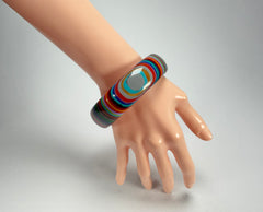 Sobral - Pop Art "PB24" Solid Resin Bangle ( 003813 )