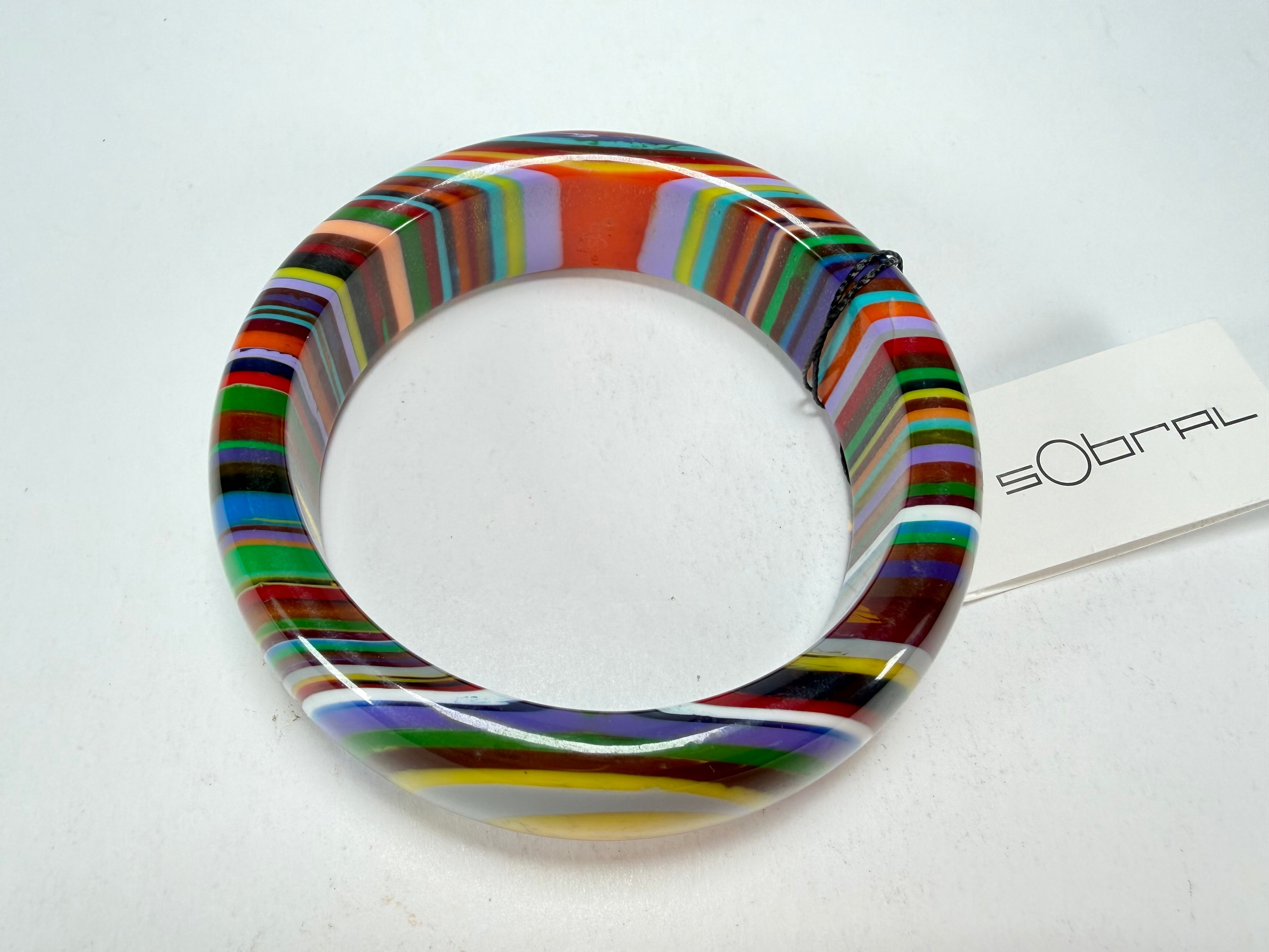 Sobral - Pop Art "PB24" Solid Resin Bangle ( 003813 )