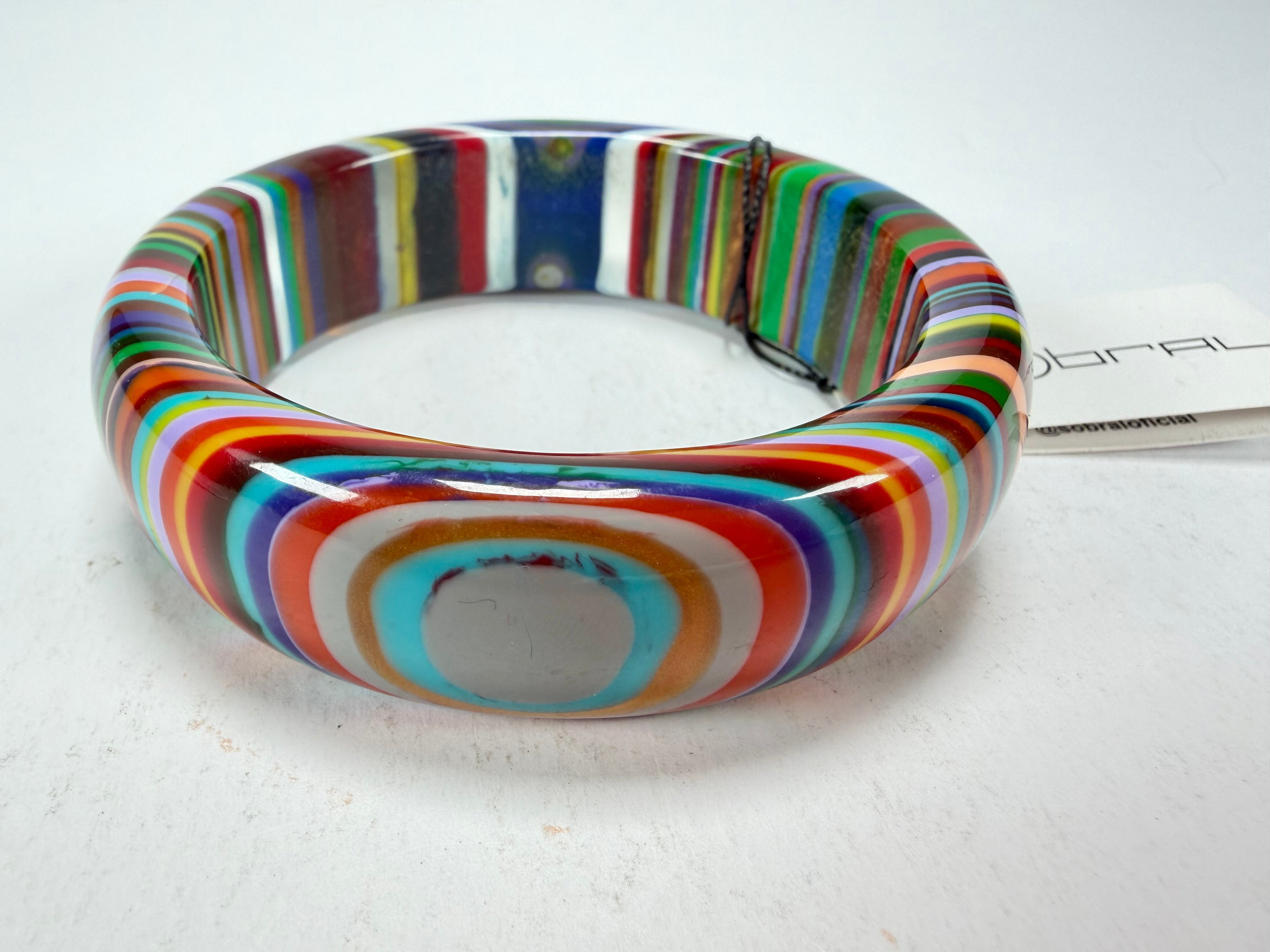 Sobral - Pop Art "PB24" Solid Resin Bangle ( 003813 )