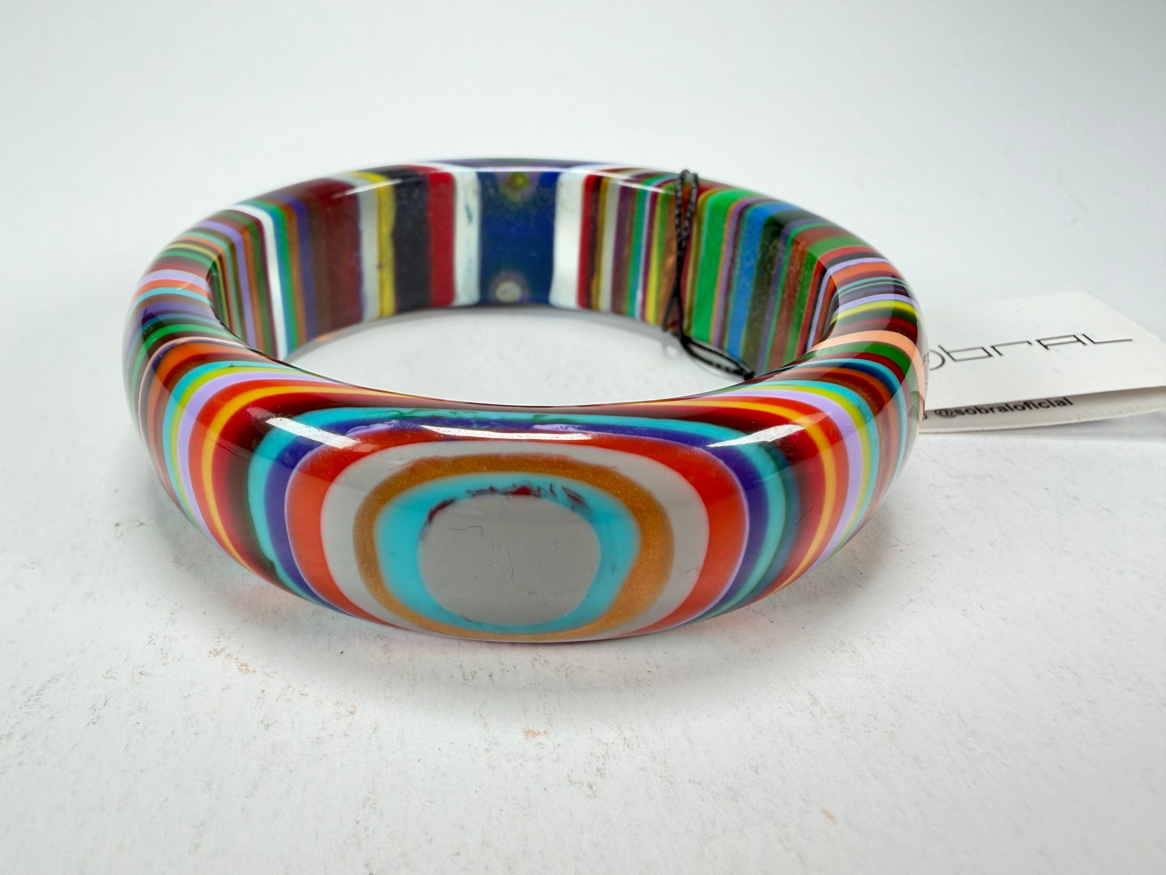 Sobral - Pop Art "PB24" Solid Resin Bangle ( 003813 )