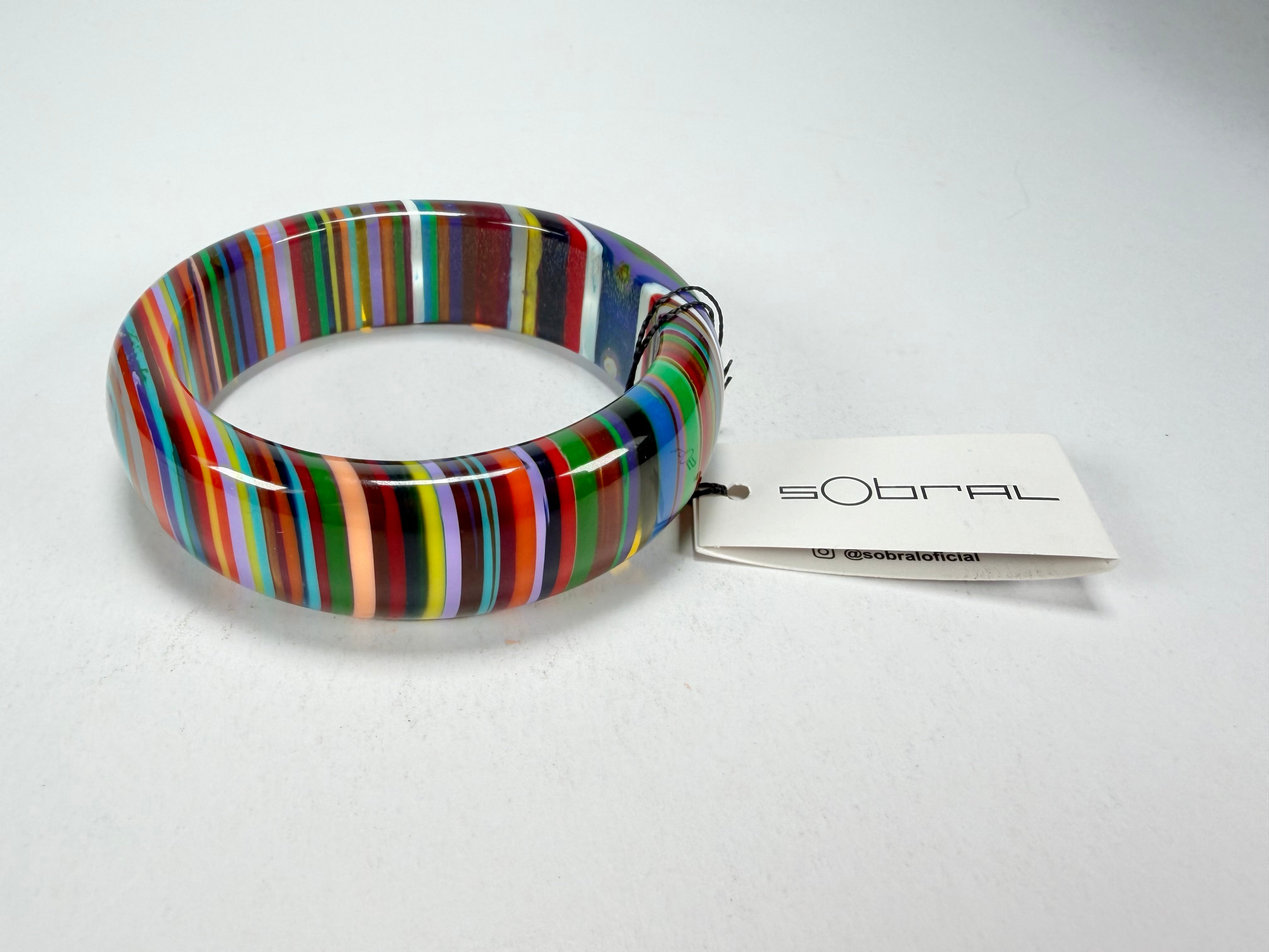 Sobral - Pop Art "PB24" Solid Resin Bangle ( 003813 )