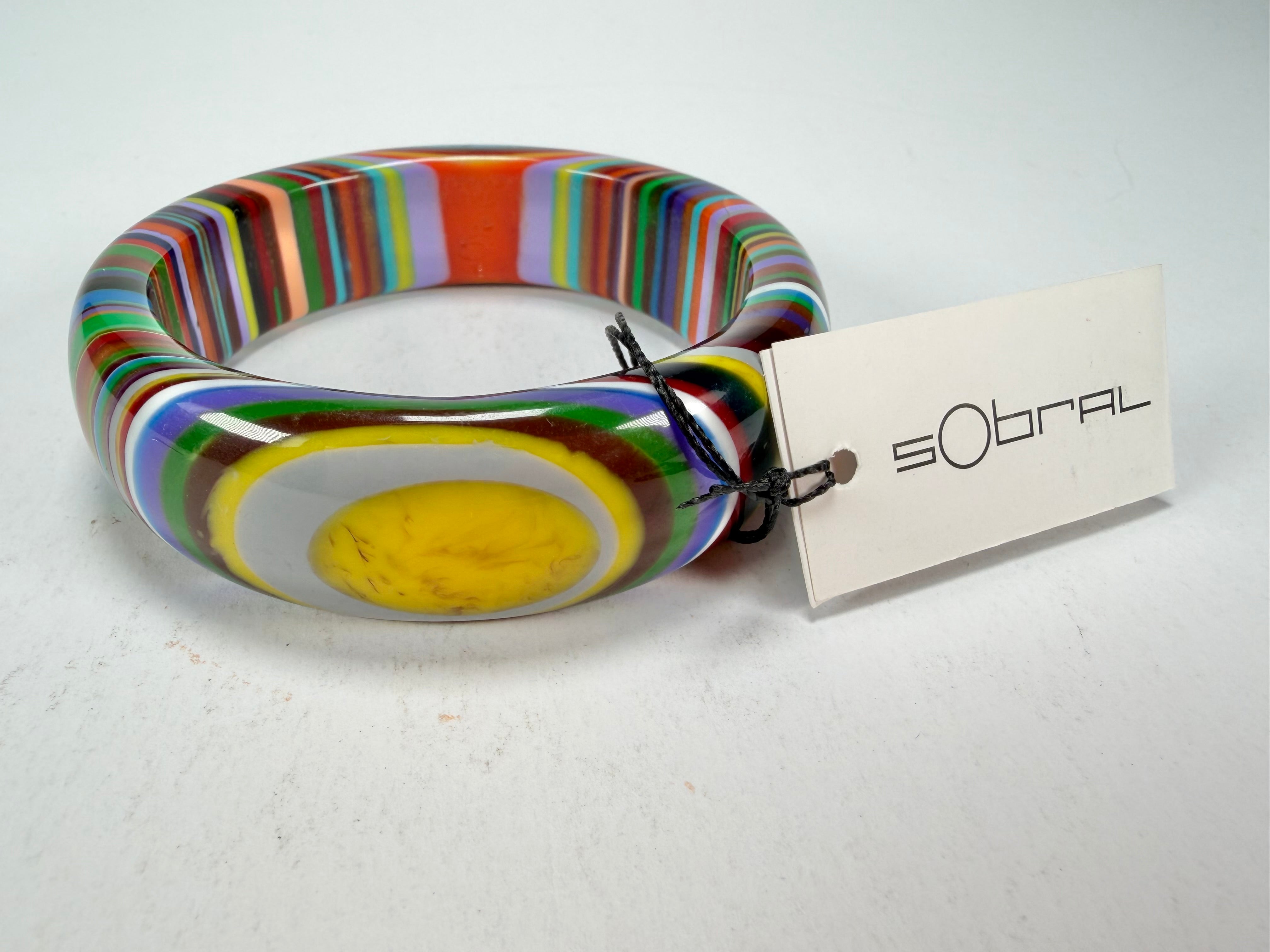 Sobral - Pop Art "PB24" Solid Resin Bangle ( 003813 )