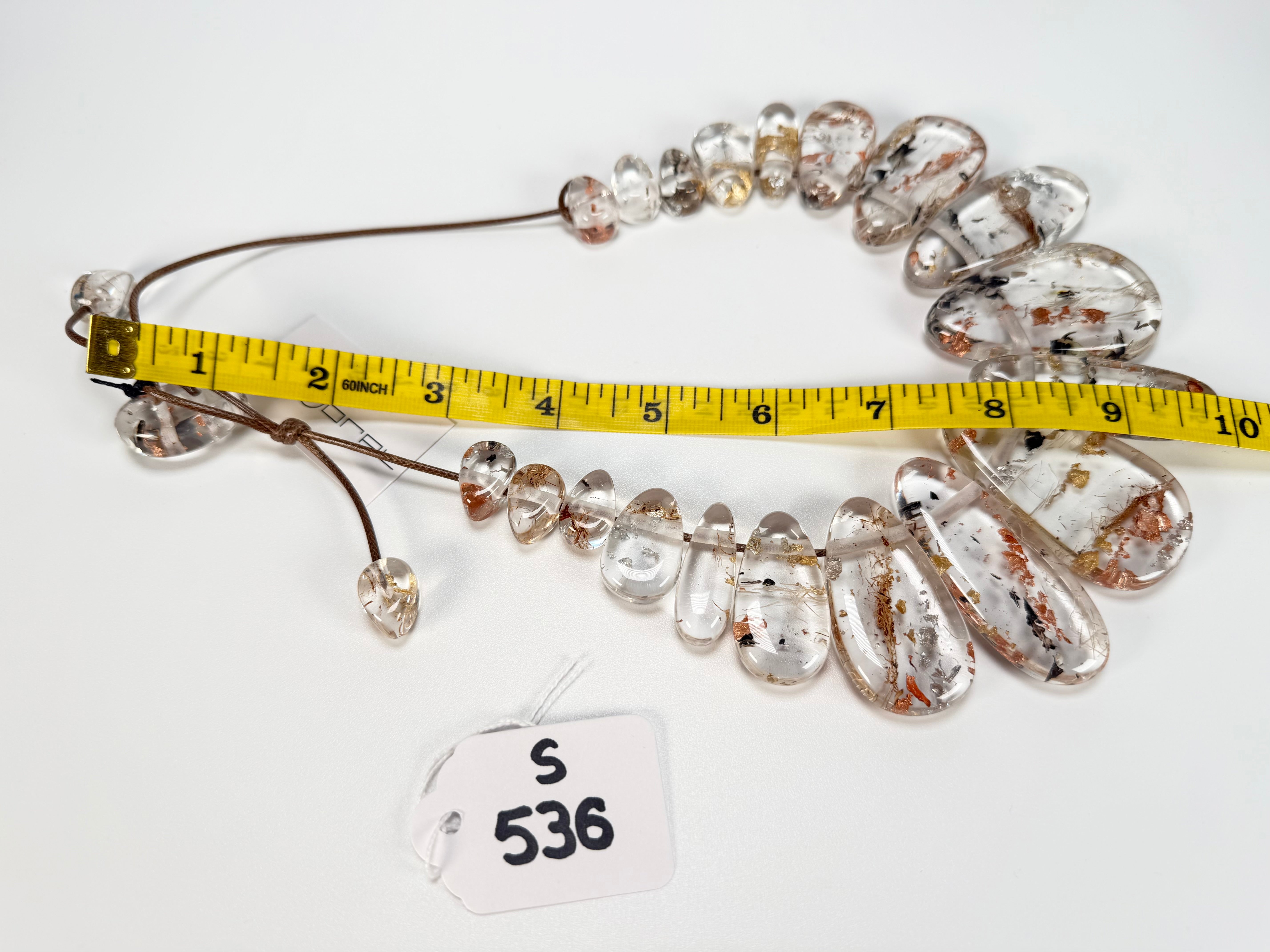 Sobral - Minas Gerais "Marou" Resin Necklace ( 005422 )