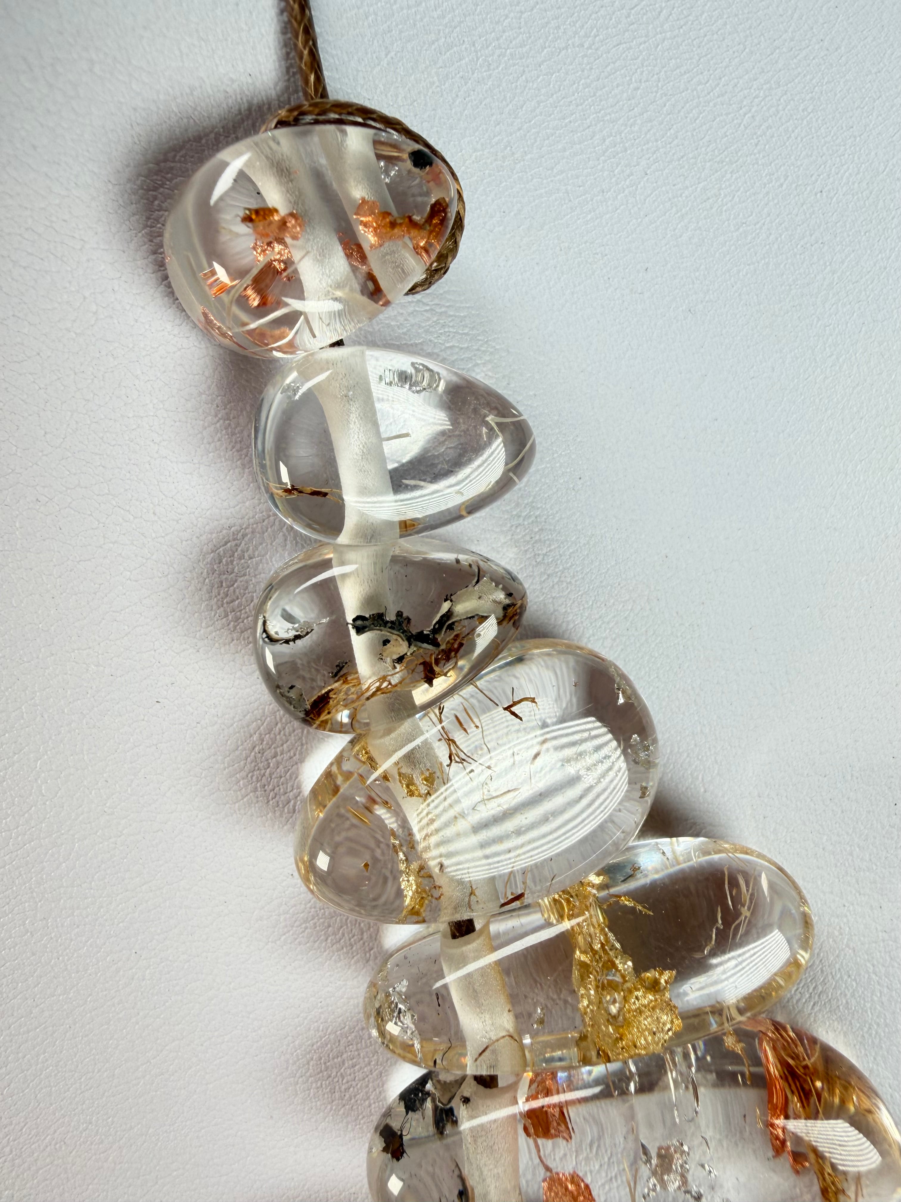 Sobral - Minas Gerais "Marou" Resin Necklace ( 005422 )
