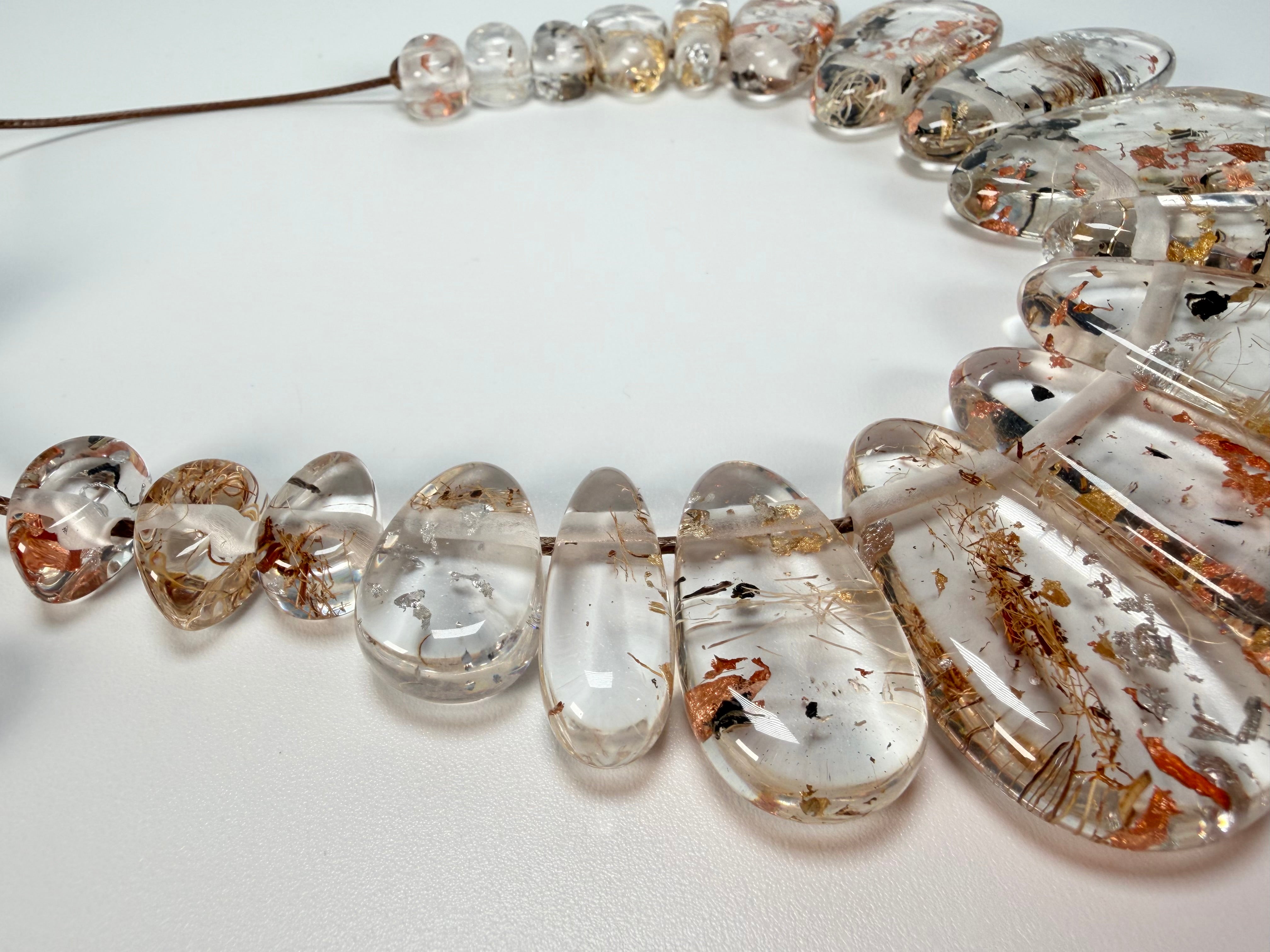 Sobral - Minas Gerais "Marou" Resin Necklace ( 005422 )