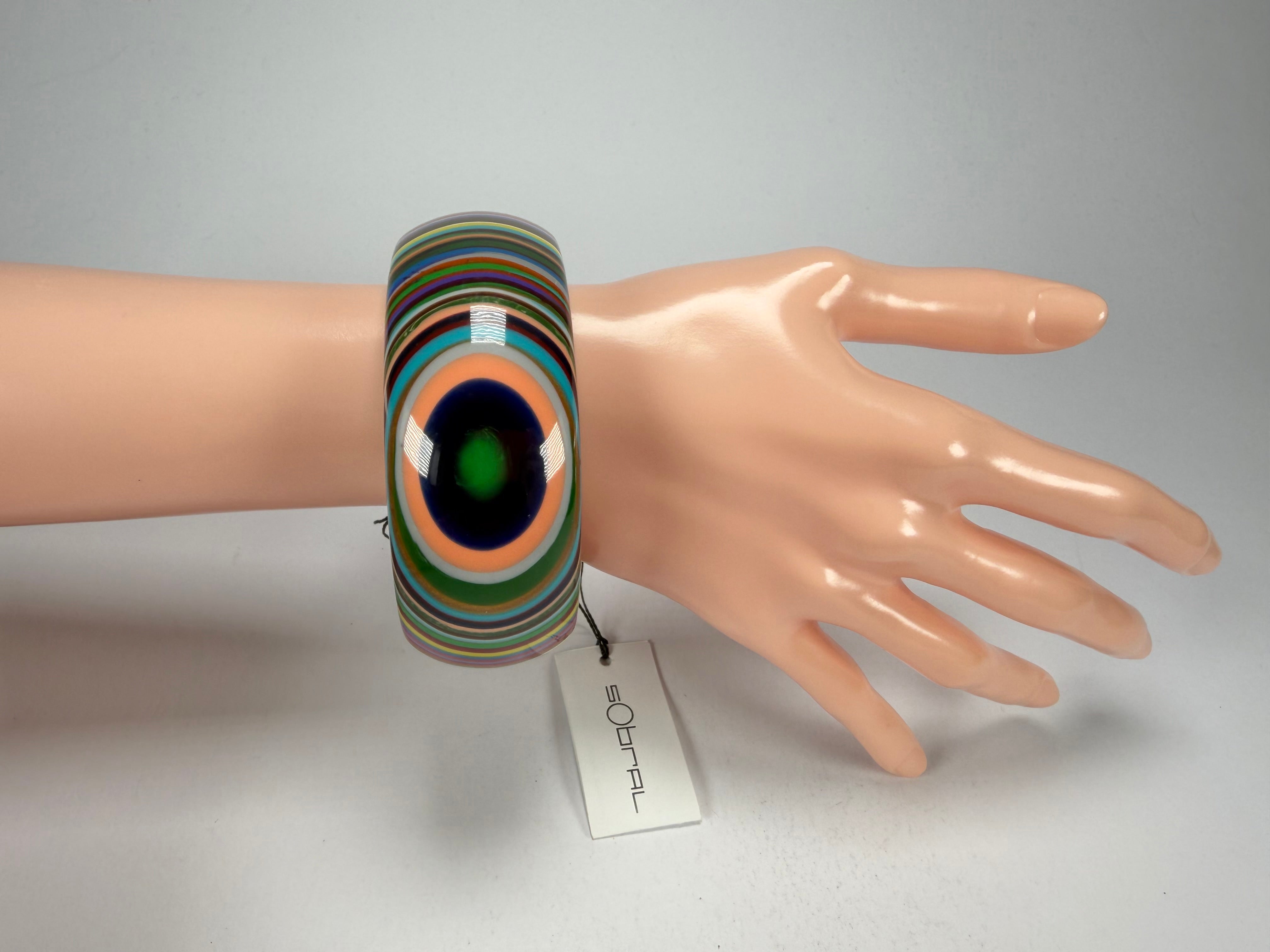 Sobral - Pop Art "PB34" Solid Resin Bangle ( 002444 )