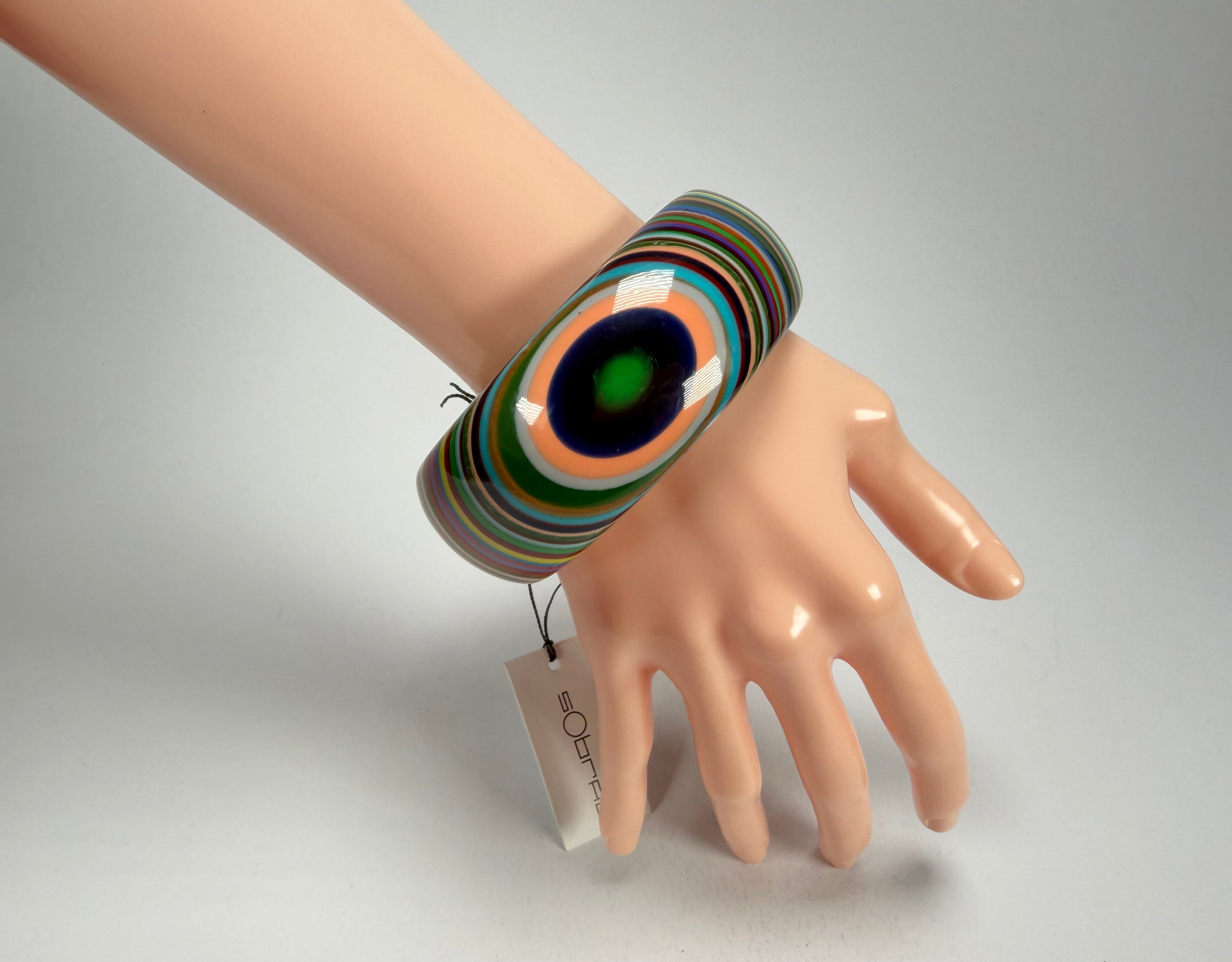Sobral - Pop Art "PB34" Solid Resin Bangle ( 002444 )