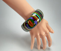 Sobral - Pop Art "PB34" Solid Resin Bangle ( 002444 )