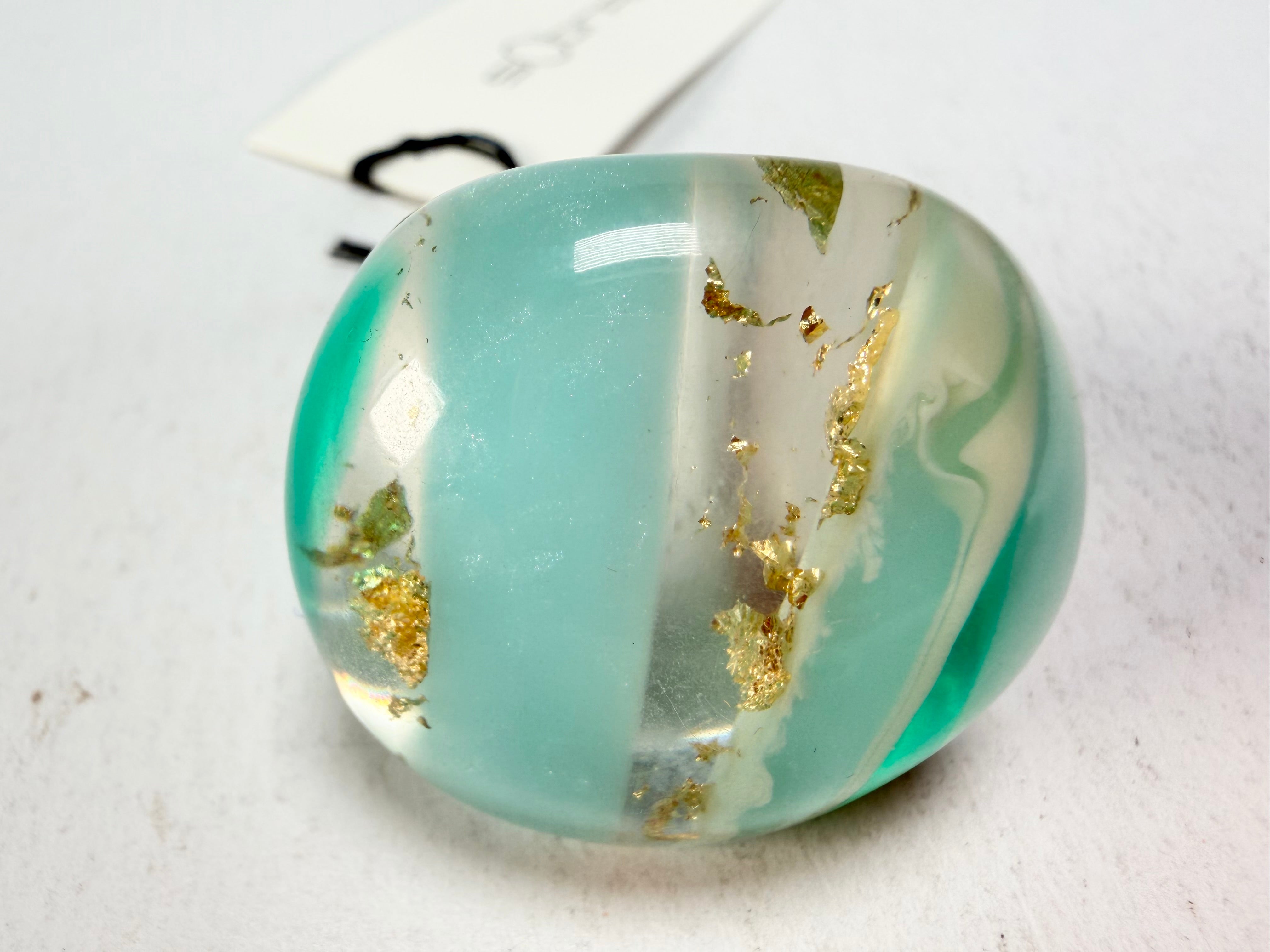 Sobral - Planets "Saturno" Neptune Resin Ring ( 005457 ) - Size UK Q / US 8