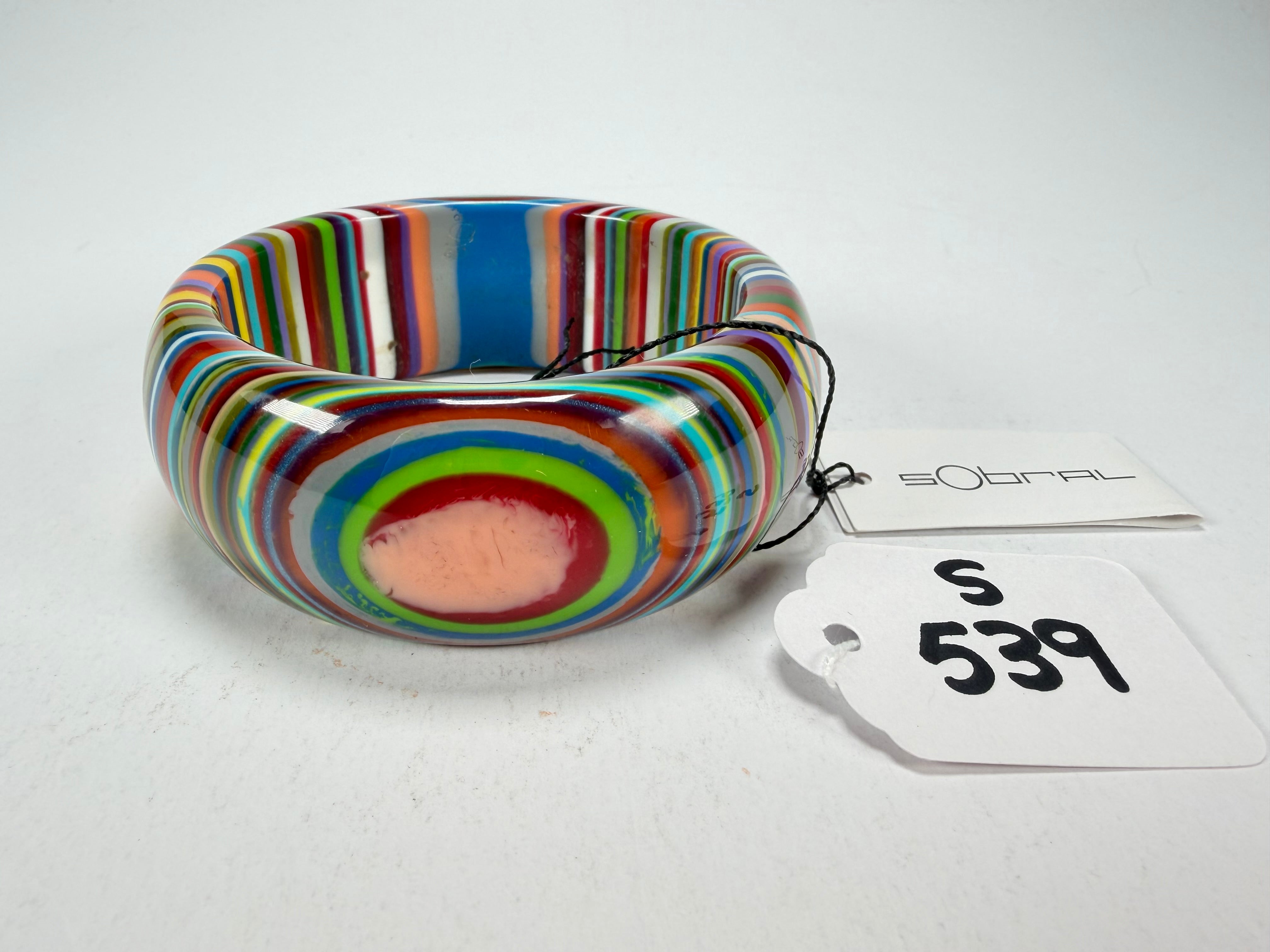 Sobral - Pop Art "PB34" Solid Resin Bangle ( 002444 )