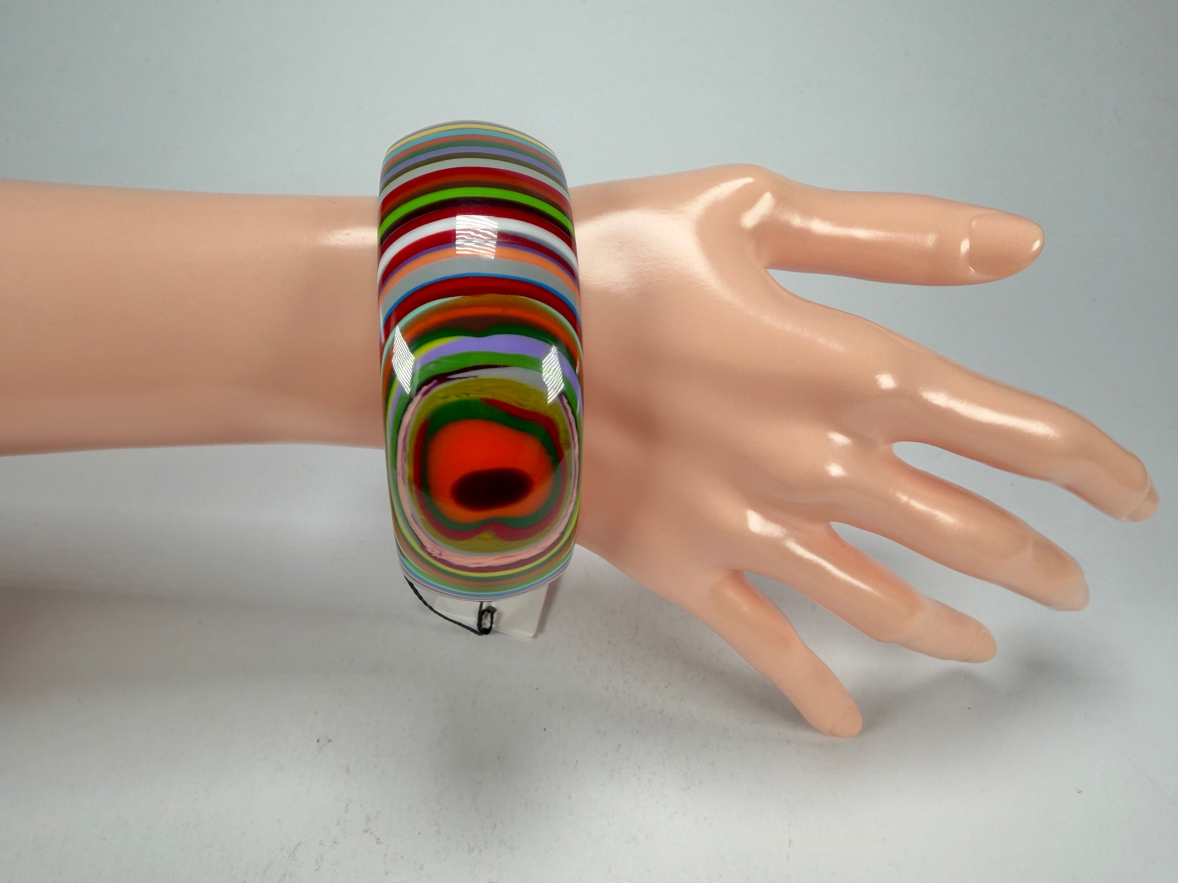 Sobral - Pop Art "PB34" Solid Resin Bangle ( 002444 )