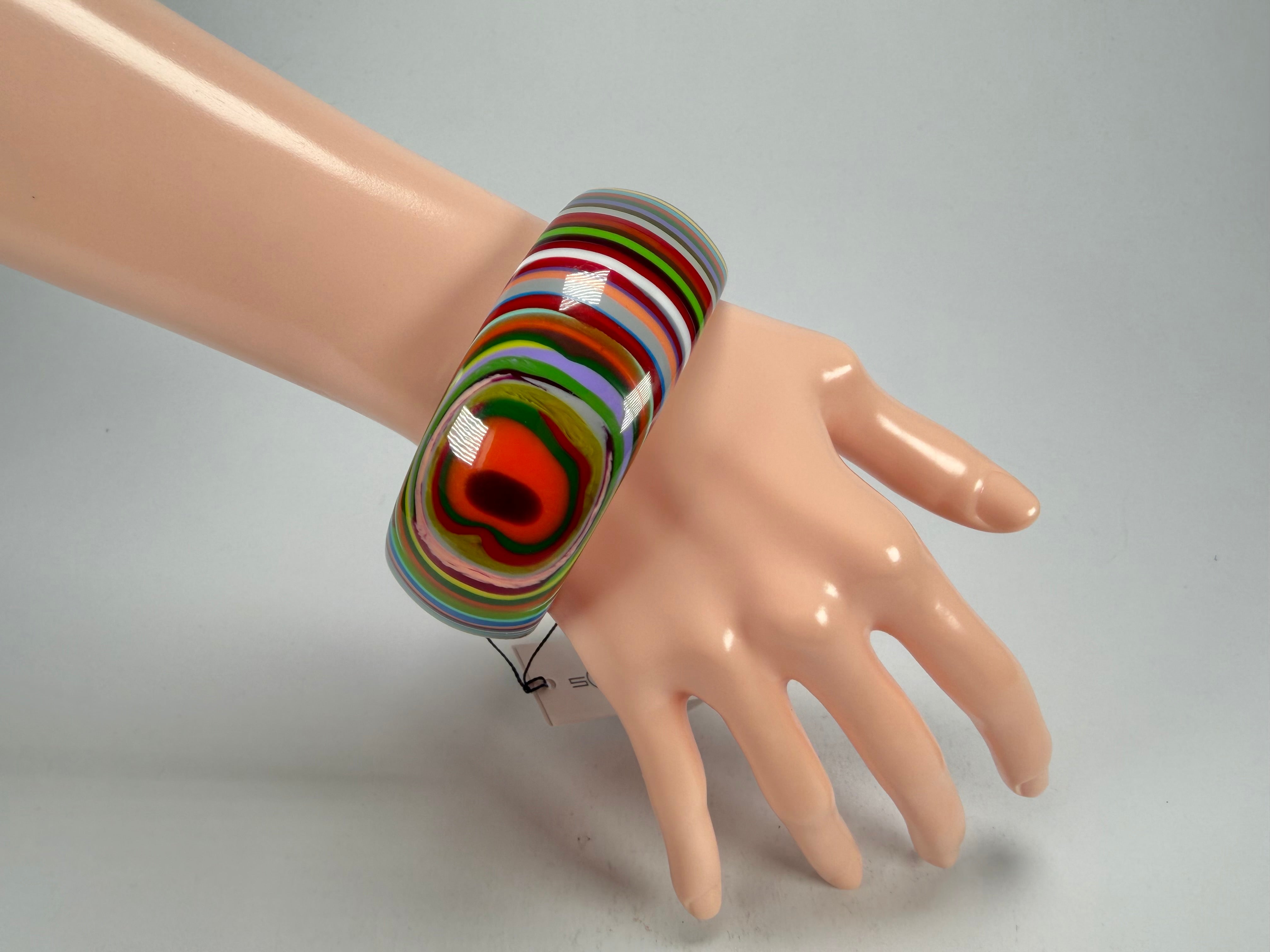 Sobral - Pop Art "PB34" Solid Resin Bangle ( 002444 )
