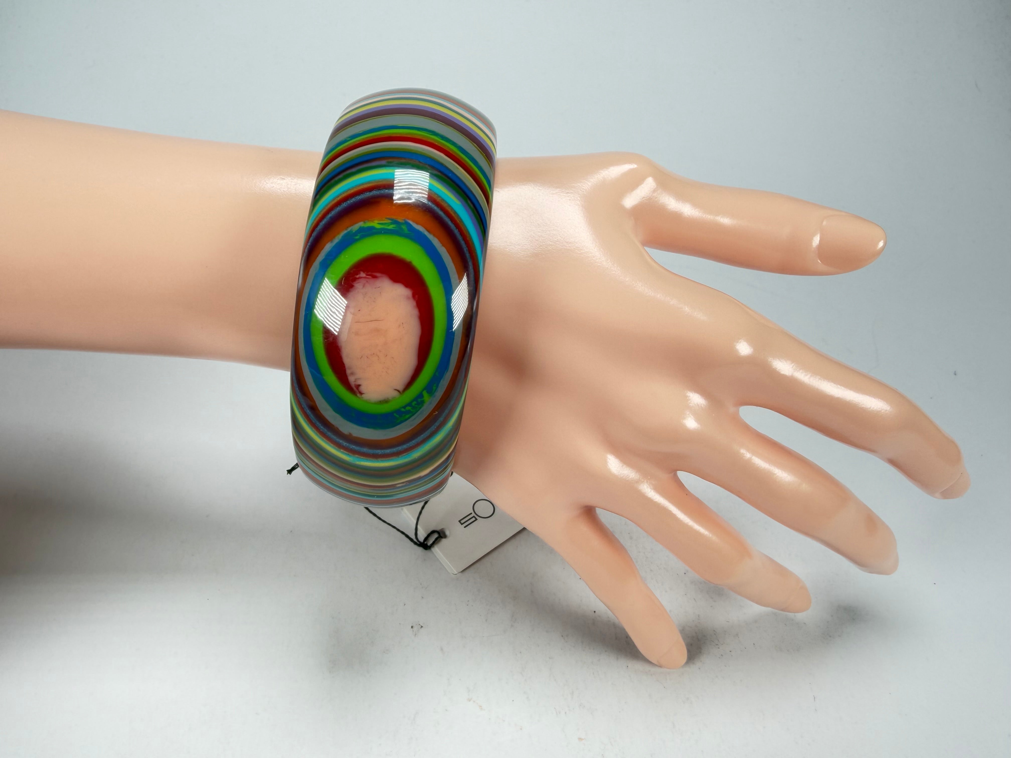 Sobral - Pop Art "PB34" Solid Resin Bangle ( 002444 )