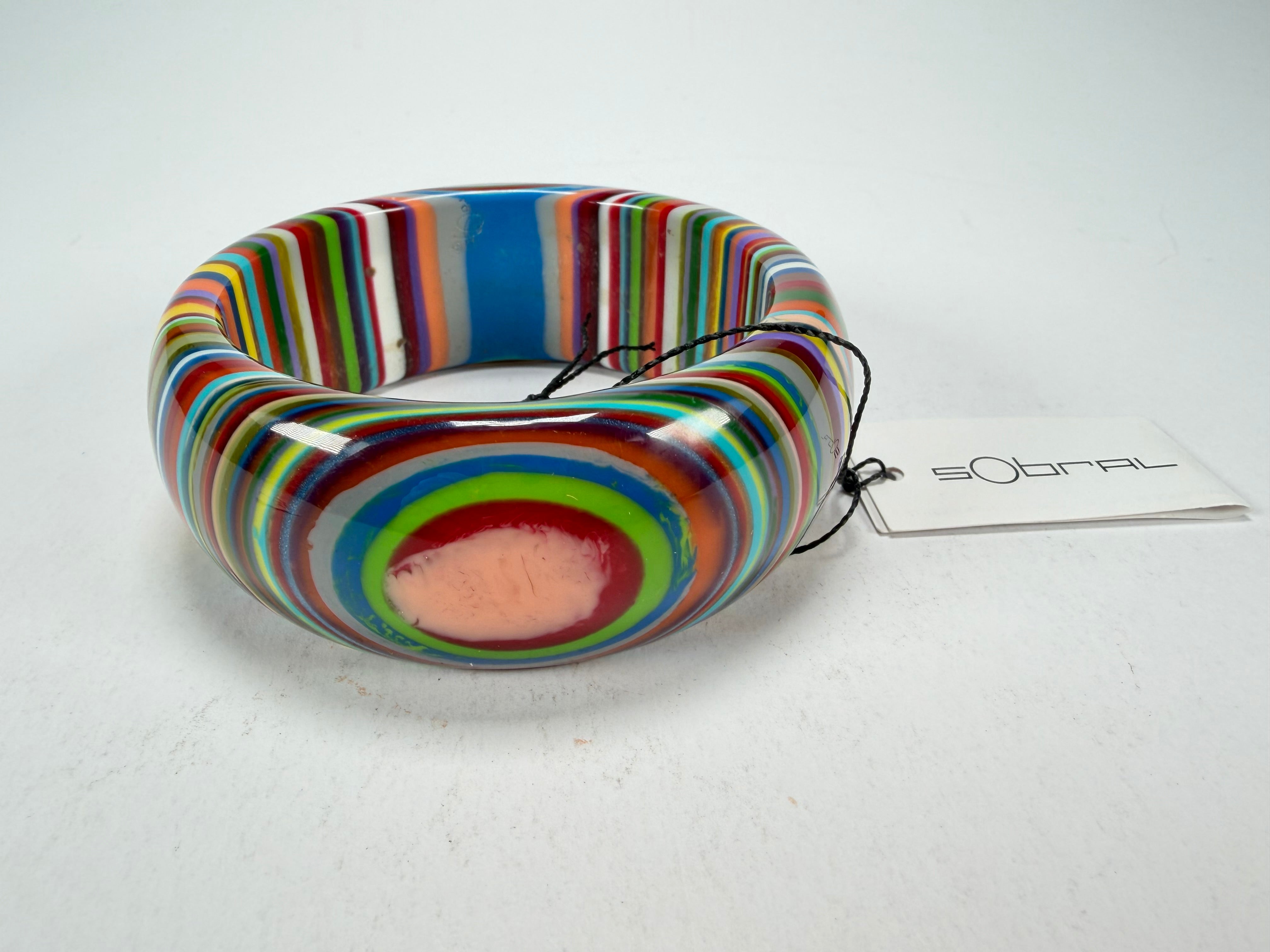Sobral - Pop Art "PB34" Solid Resin Bangle ( 002444 )