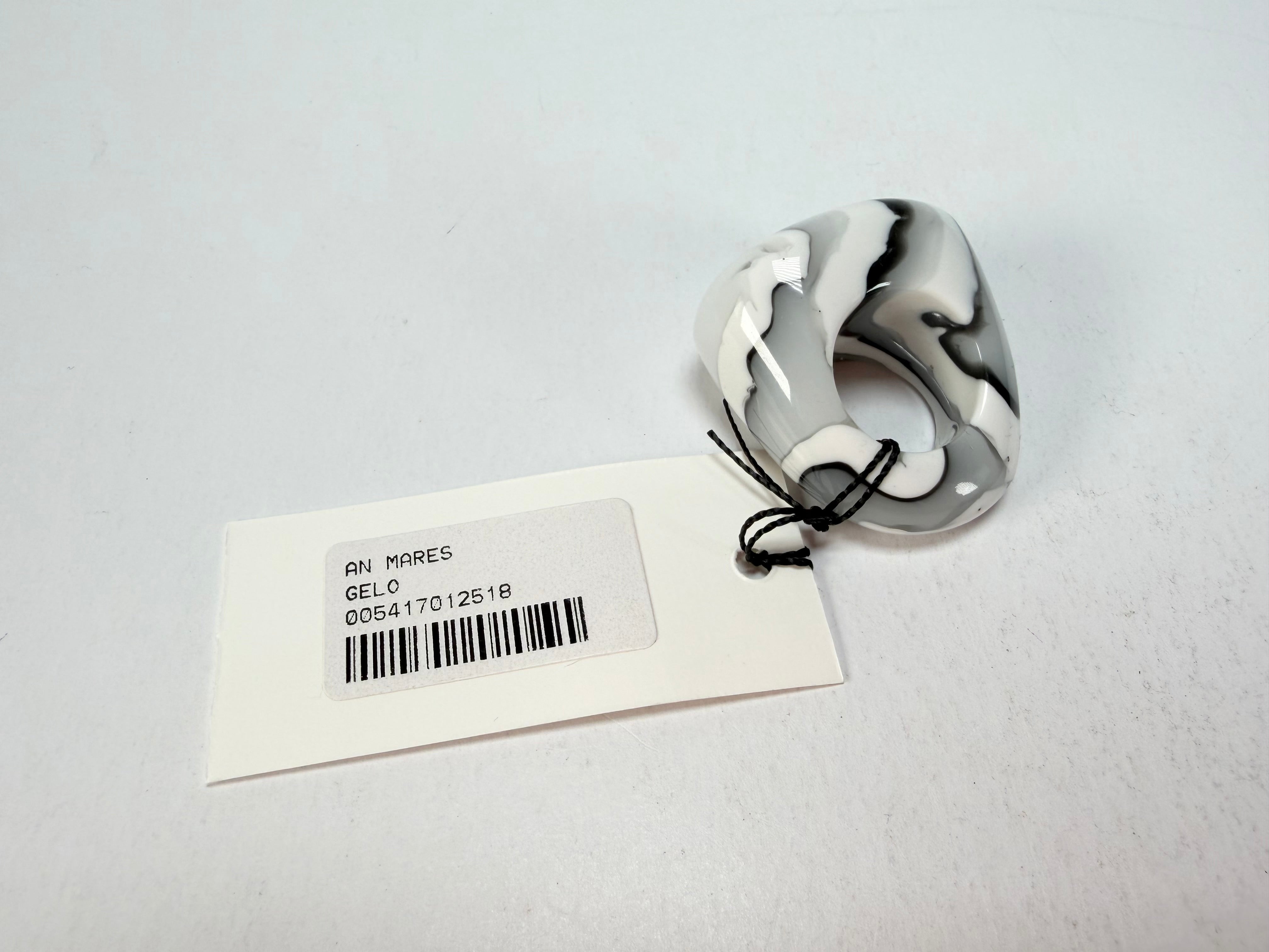Sobral - Onda Gelo "Mares" Resin Ring ( 005417 ) - Size UK P / US 8